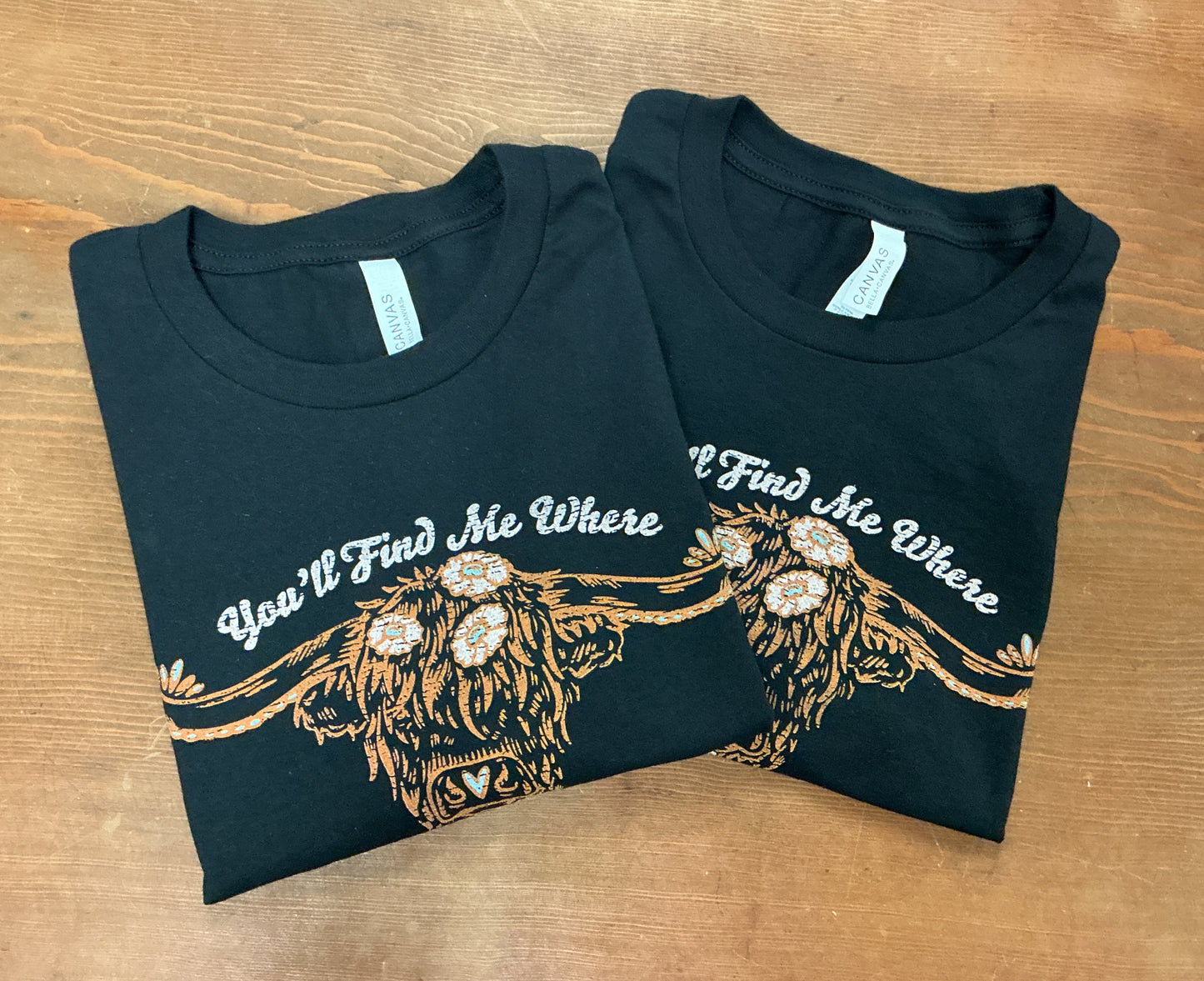 “You’ll Find Me Where The Wildflowers Grow” Tee
