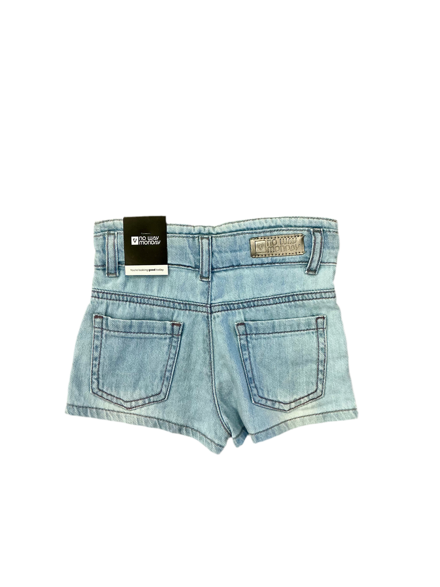 Light Wash Denim Shorts