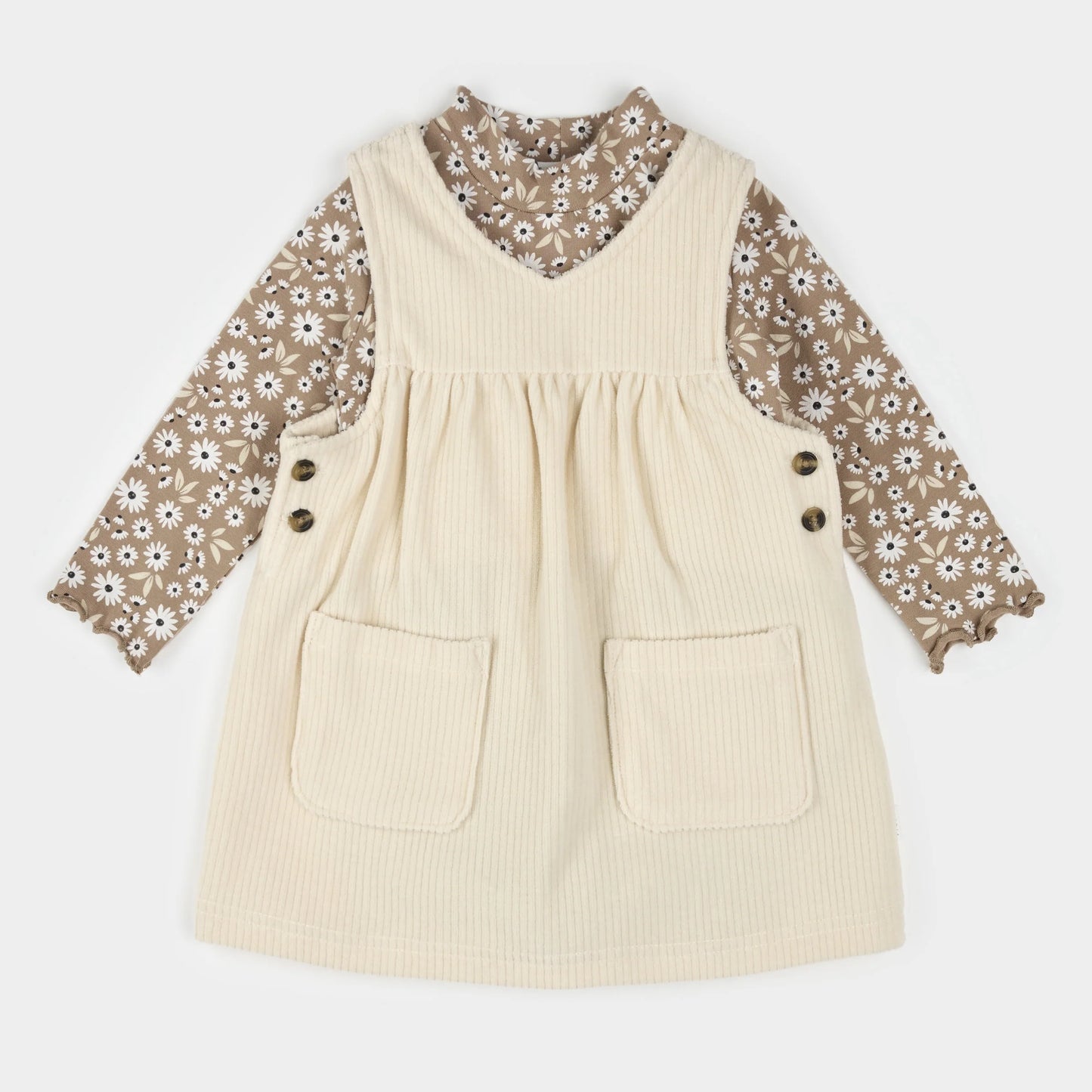 Daisy Bodysuit And Overall Set