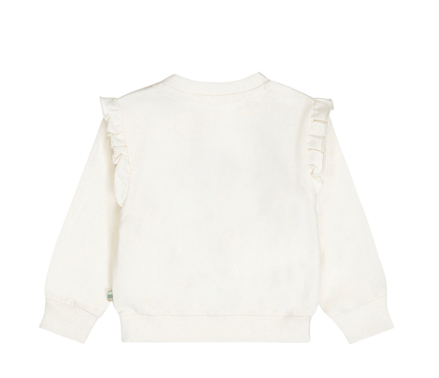 Girls Ruffled Dragonfly Sweater
