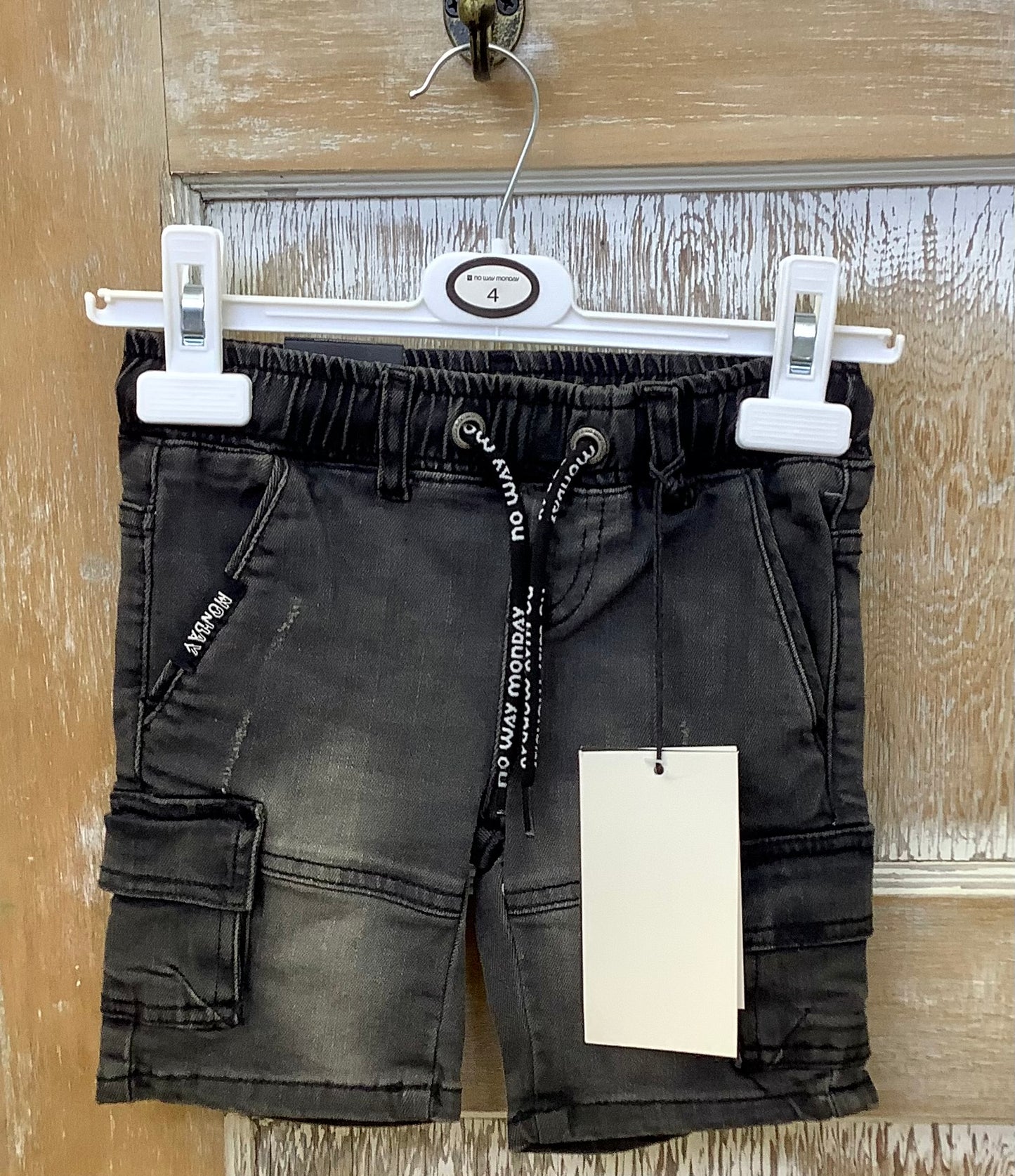 Drawstring Cargo Shorts