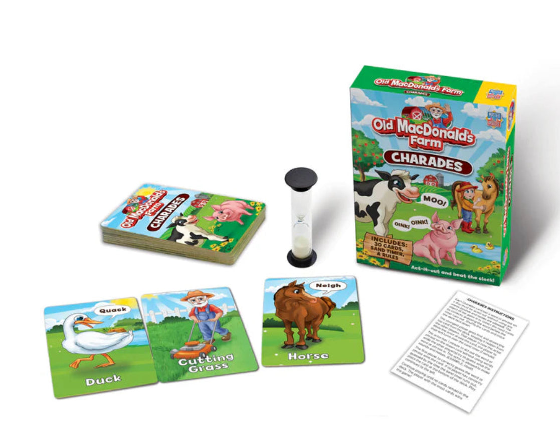 Old Macdonald’s Farm Charades Card Game