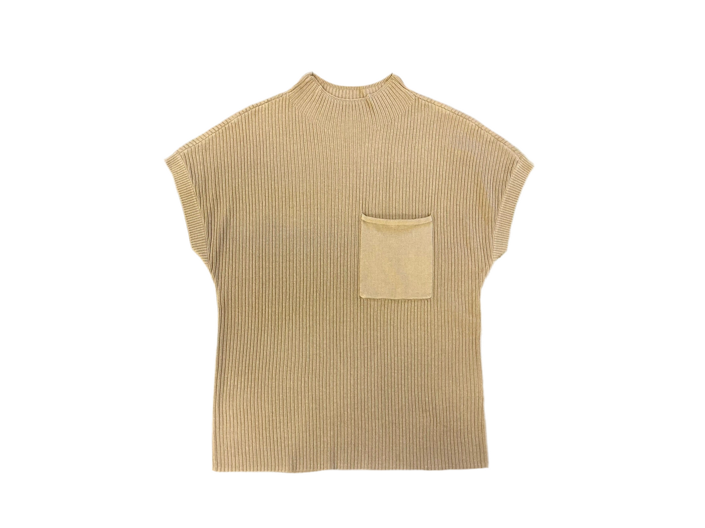 Ribbed Knit Sweater Vest