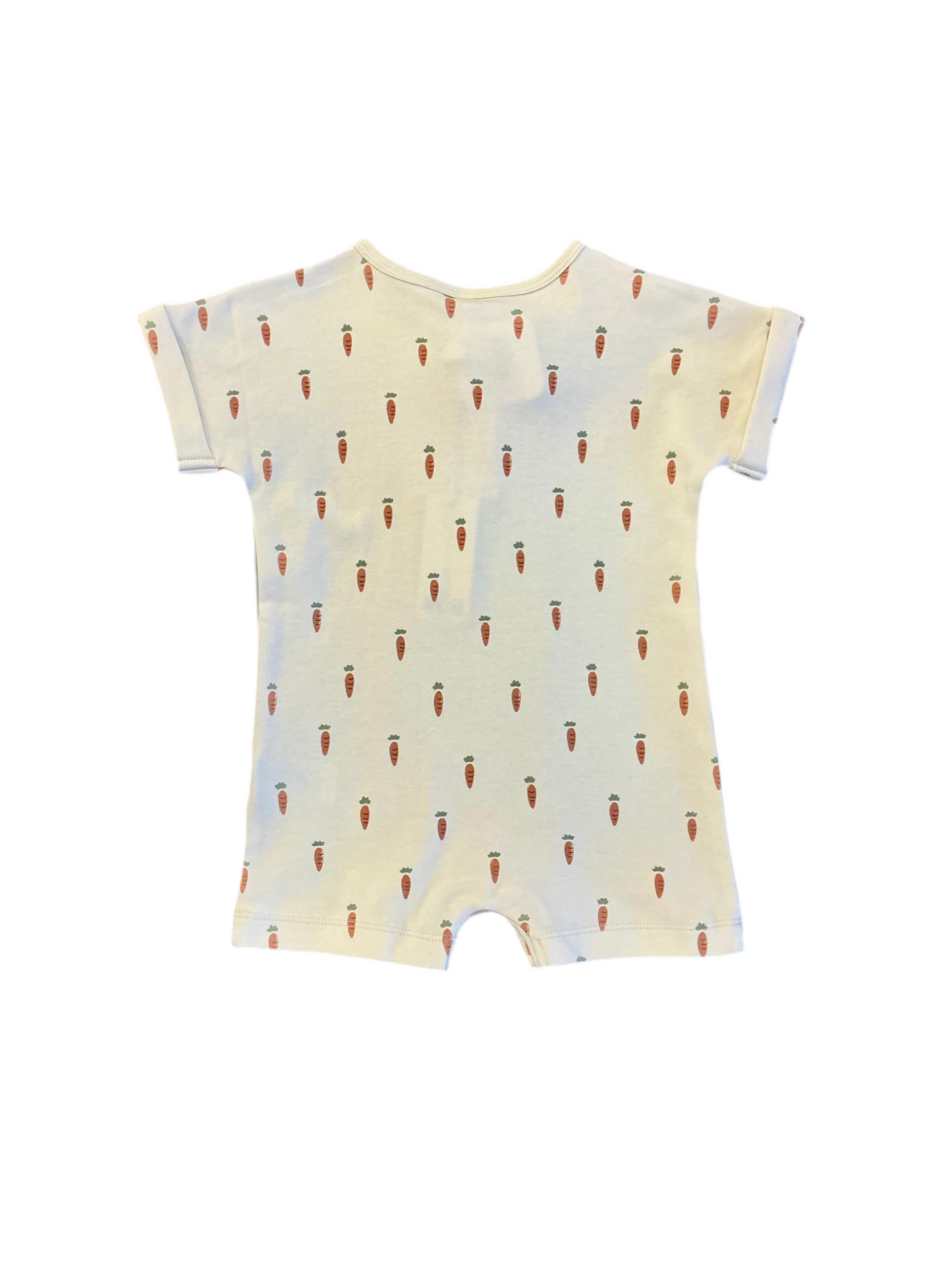 Short Sleeve Carrot One-Piece