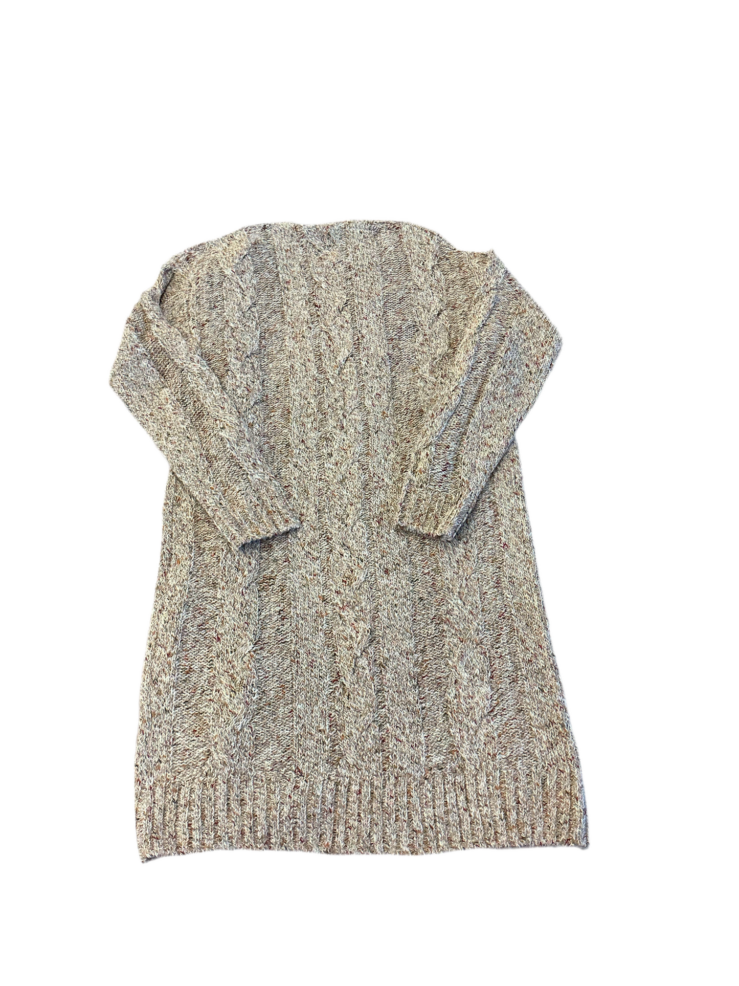 Oatmeal Cable Knit Cardigan