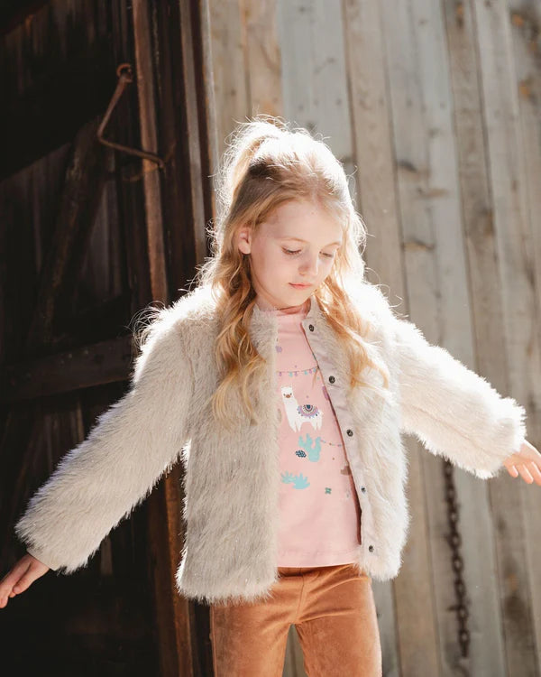 Playful Llama Long Sleeve Shirt