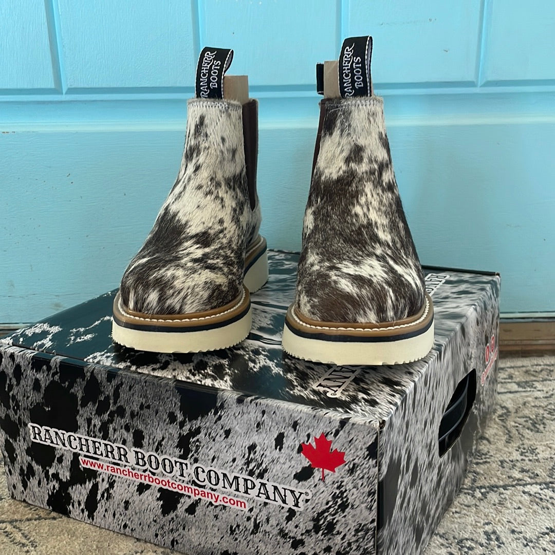 Lechera rancherr cowhide boot size 5