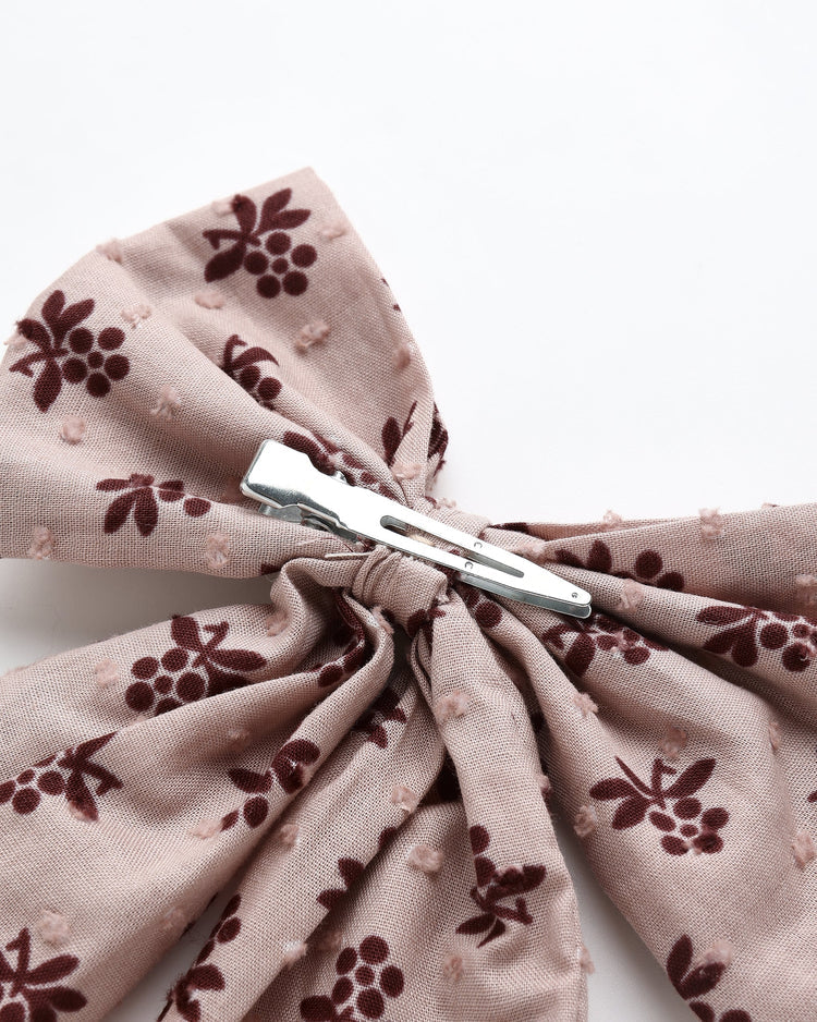Blush Fleur Oversized Bow