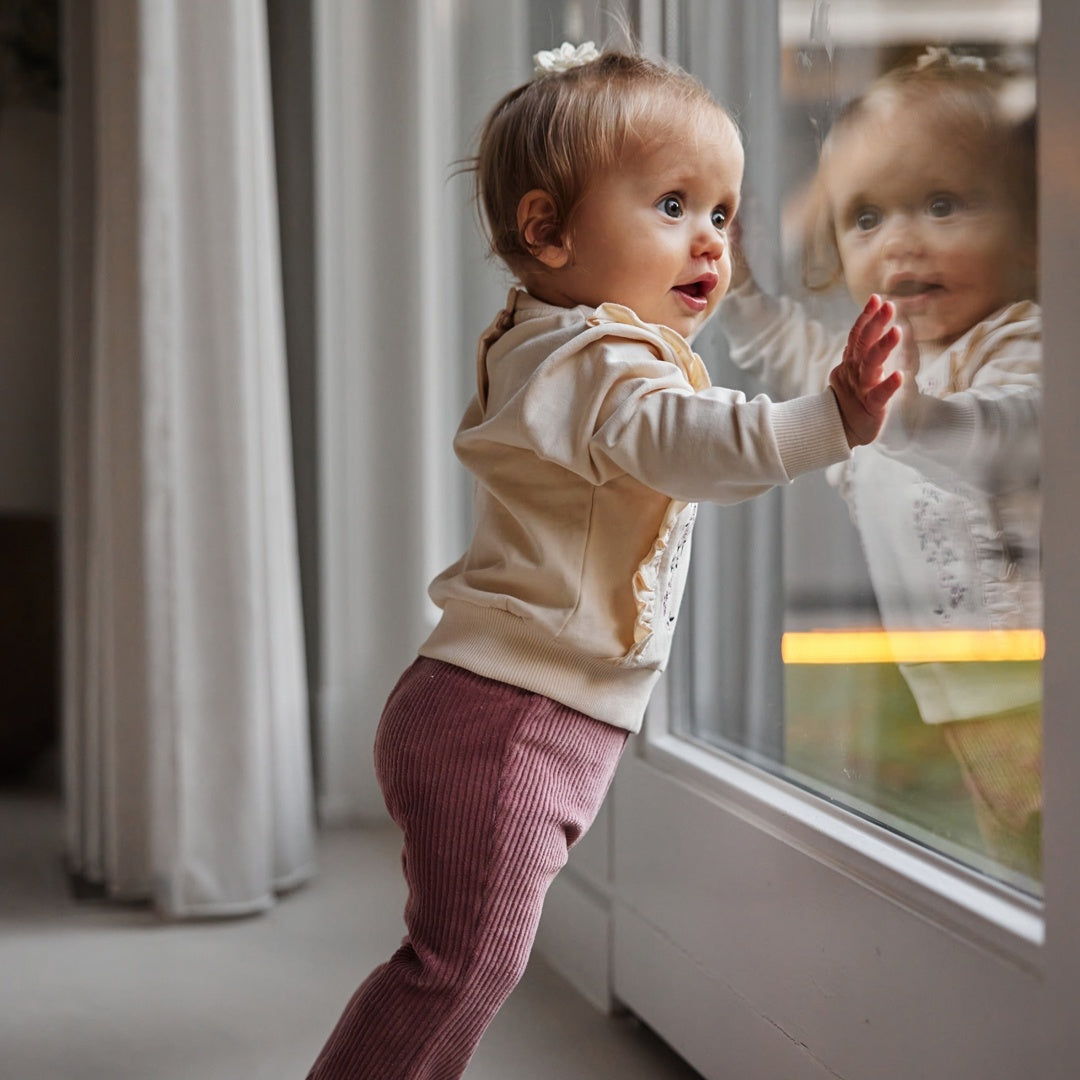 Honey Floral Ruffle Longsleeve
