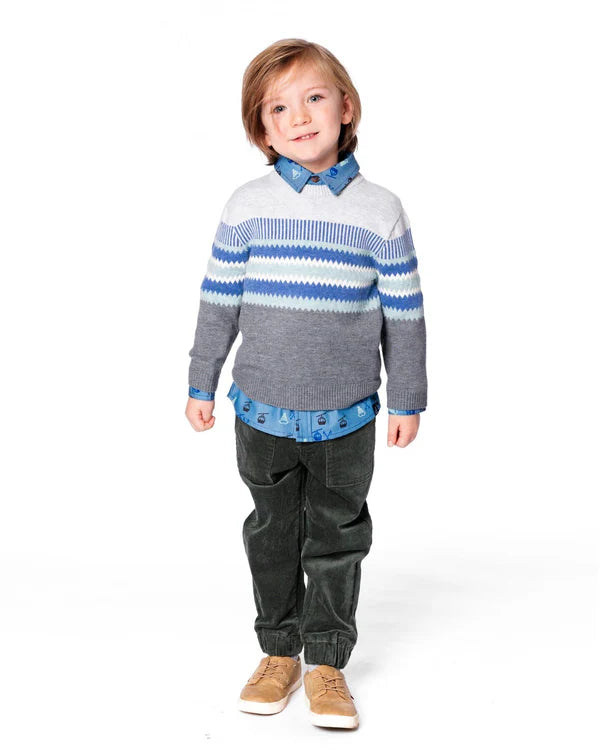 Knit Jacquard Sweater