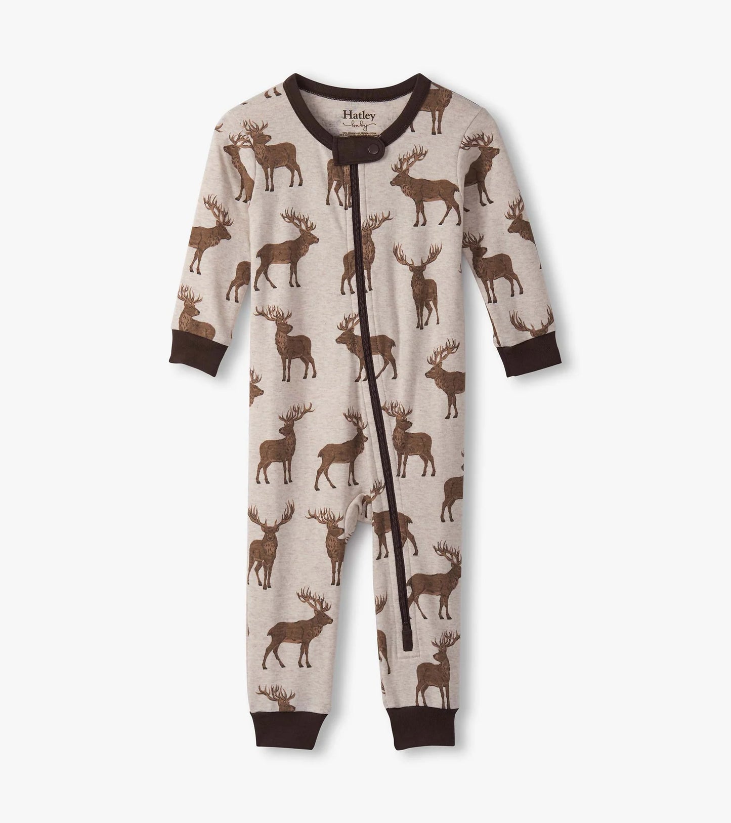 Pine brush stags romper
