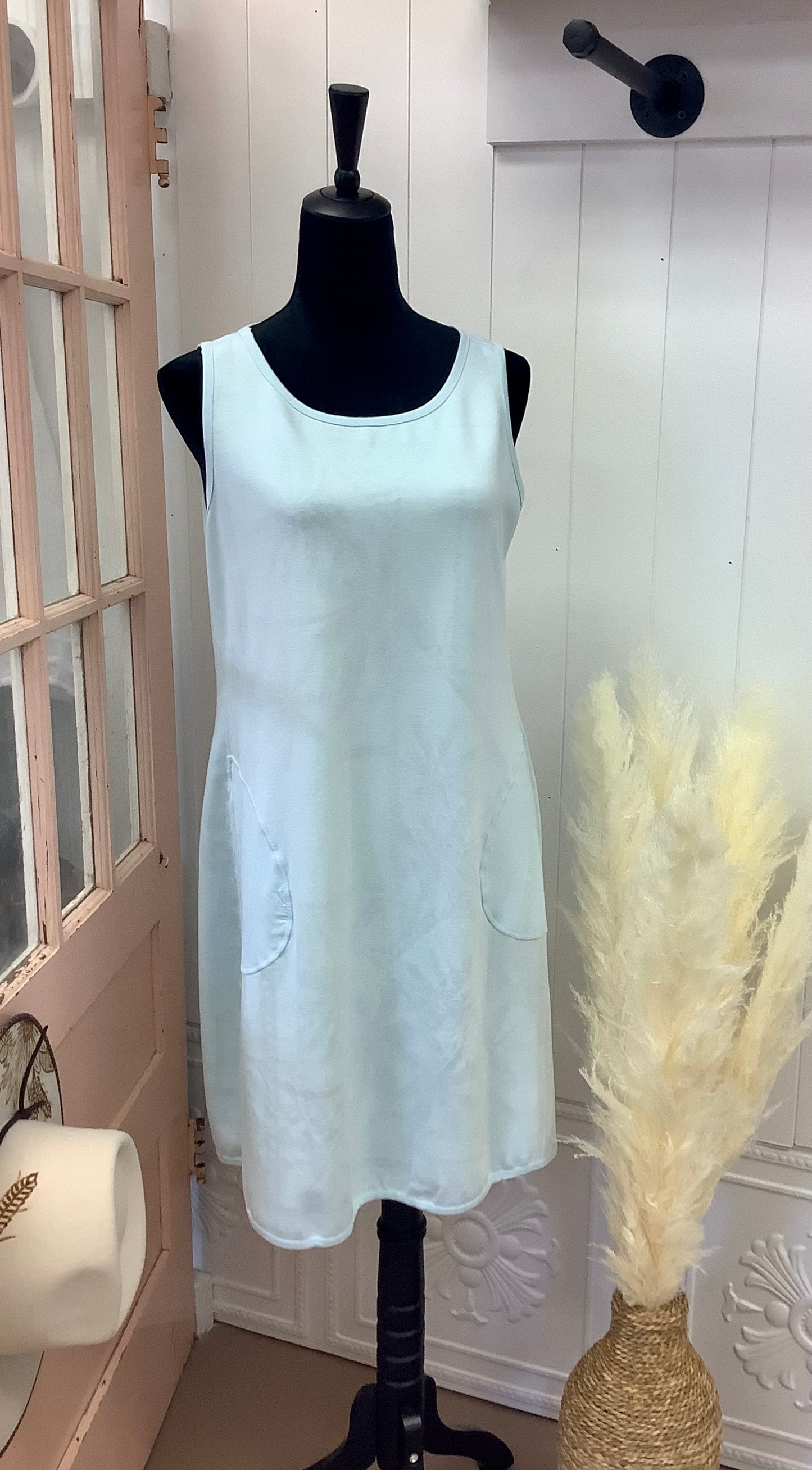 Ocean Palm Reversible Dress