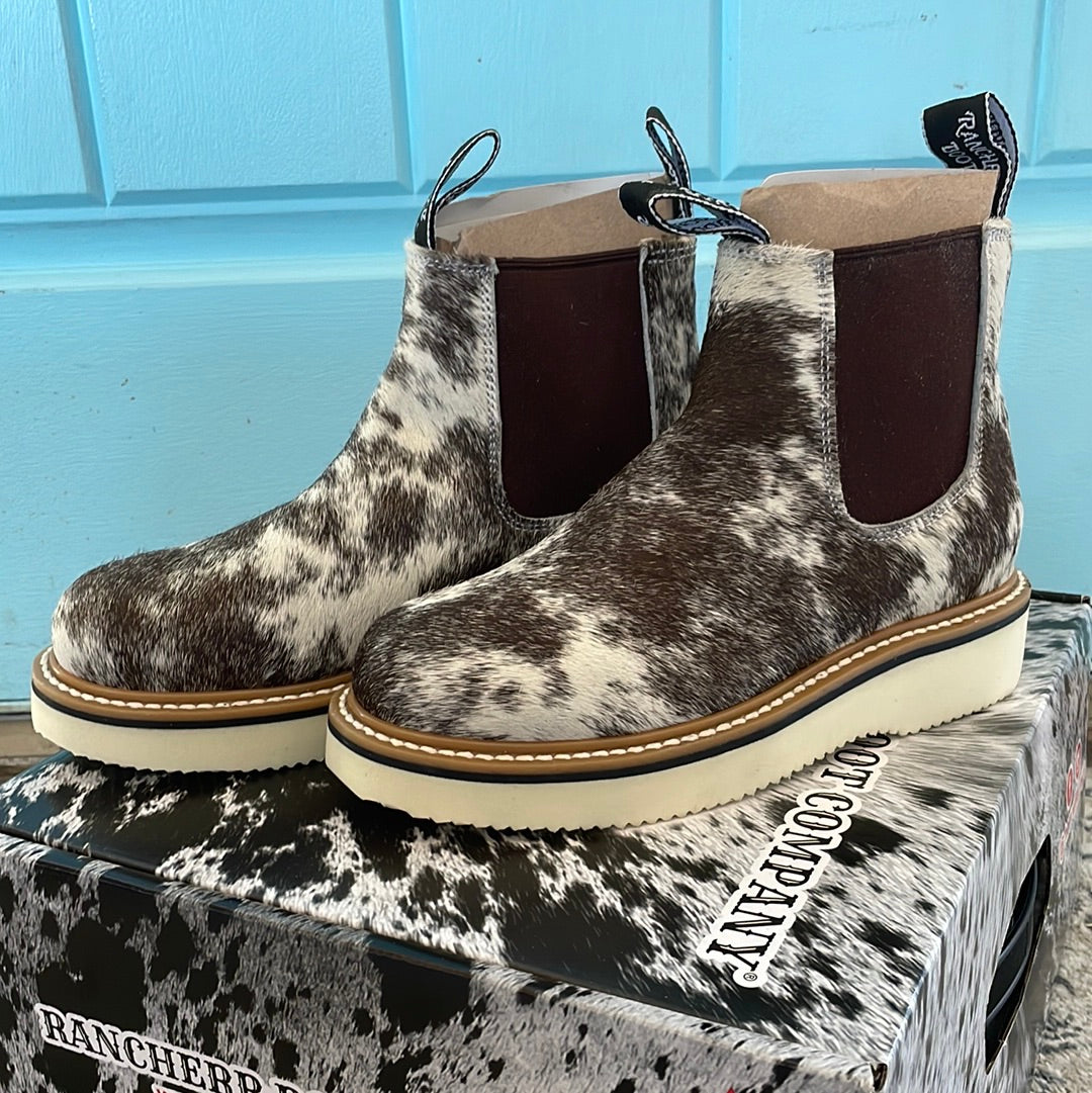 Lechera rancherr cowhide boot size 5.5