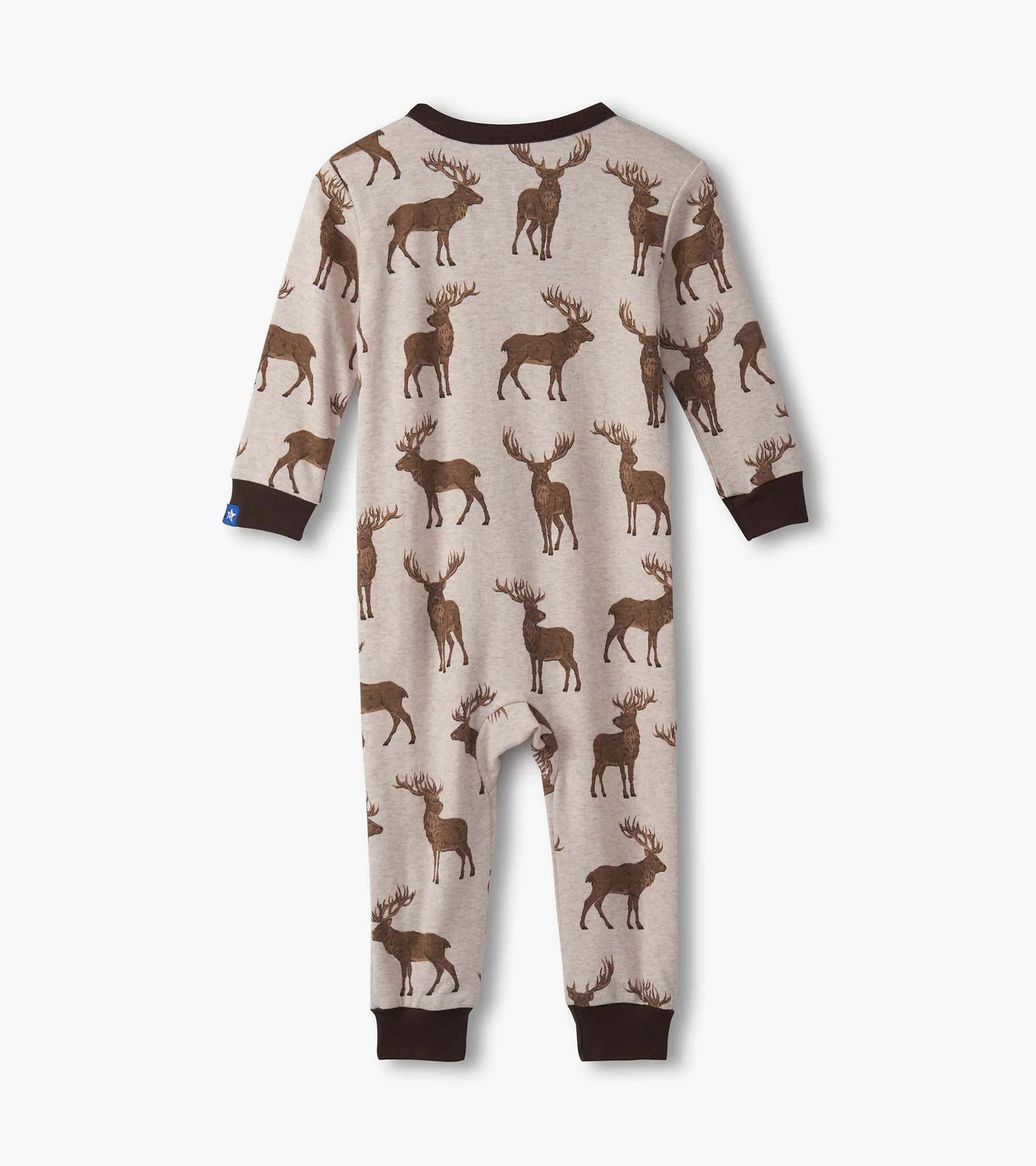 Pine brush stags romper