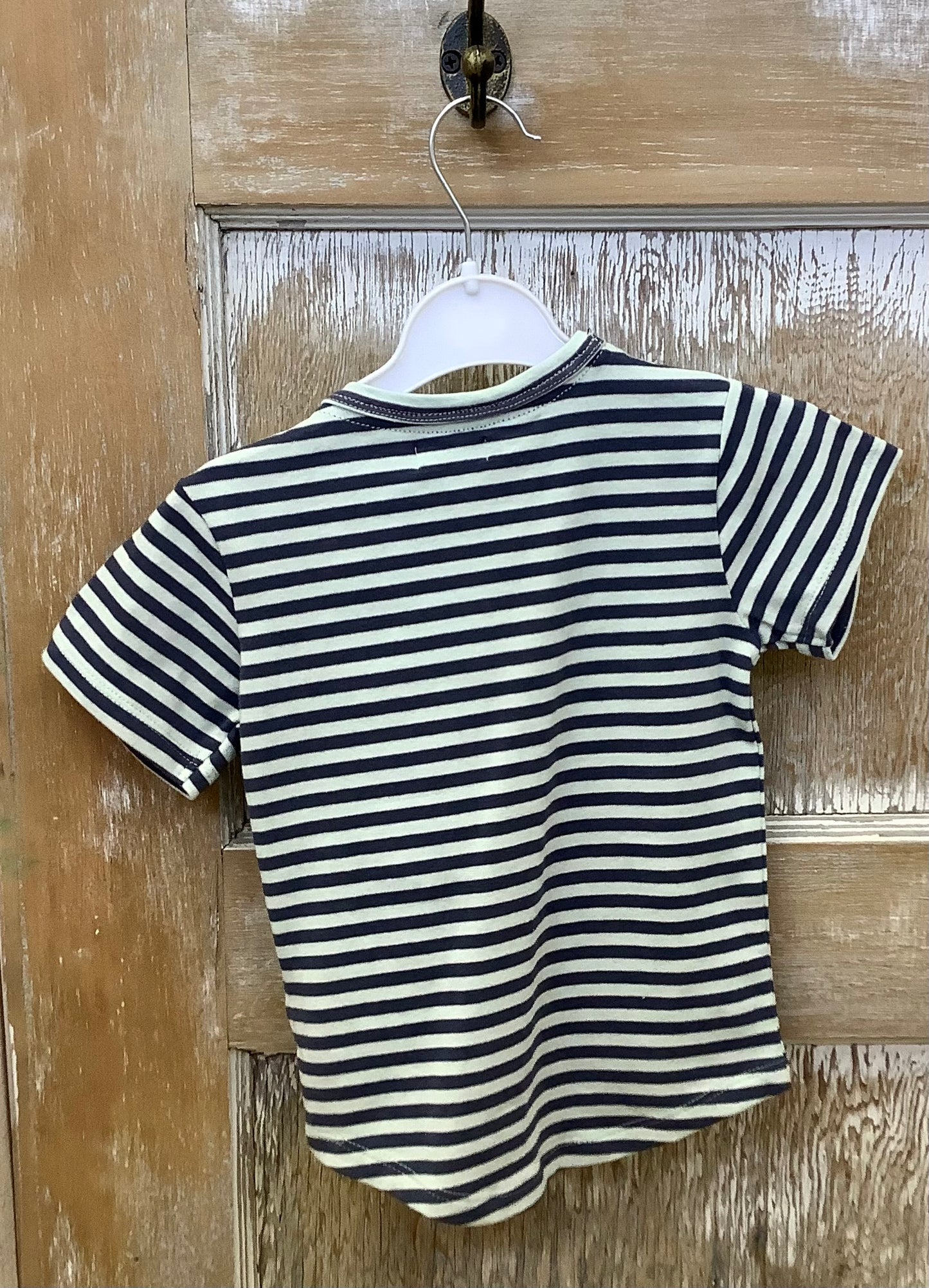 Happiness Comes In Waves Stripe Tee