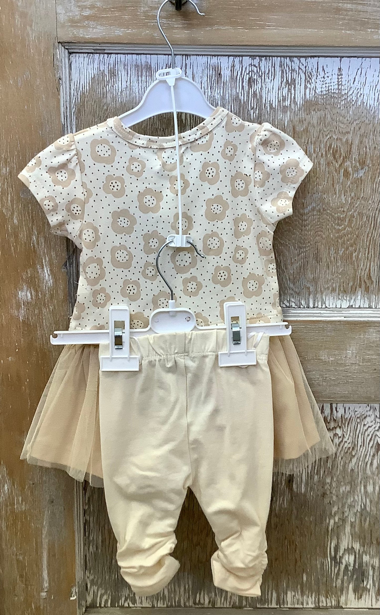 Retro Floral Dress Set