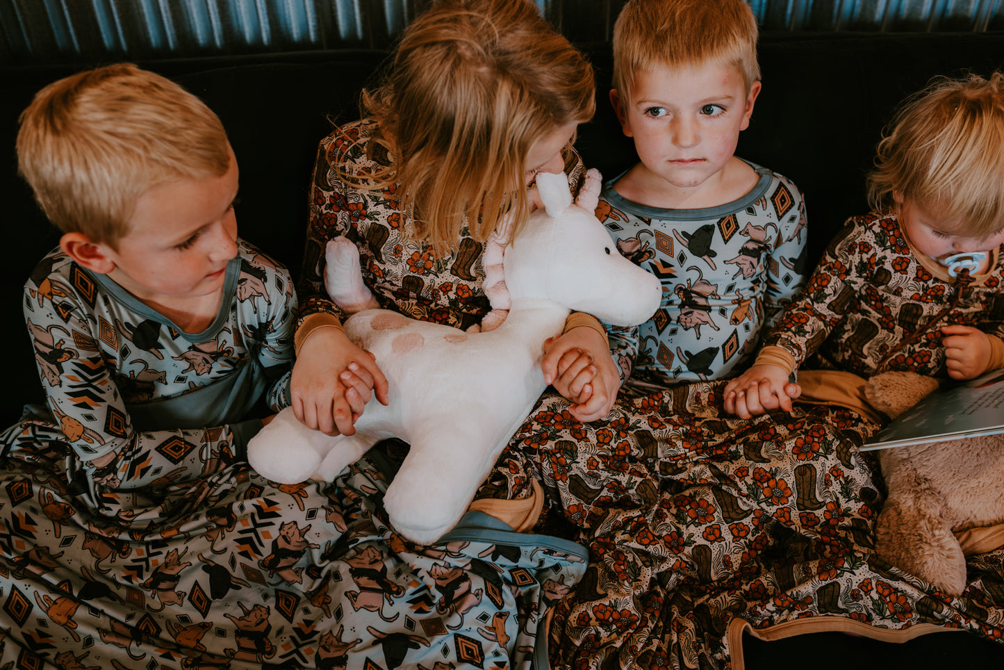 Bamboo Blankets - Bulls & Horns OR Boots & Wildflowers