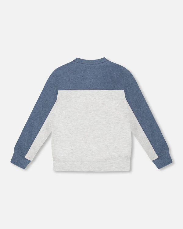 Colour Block Long Sleeve Top