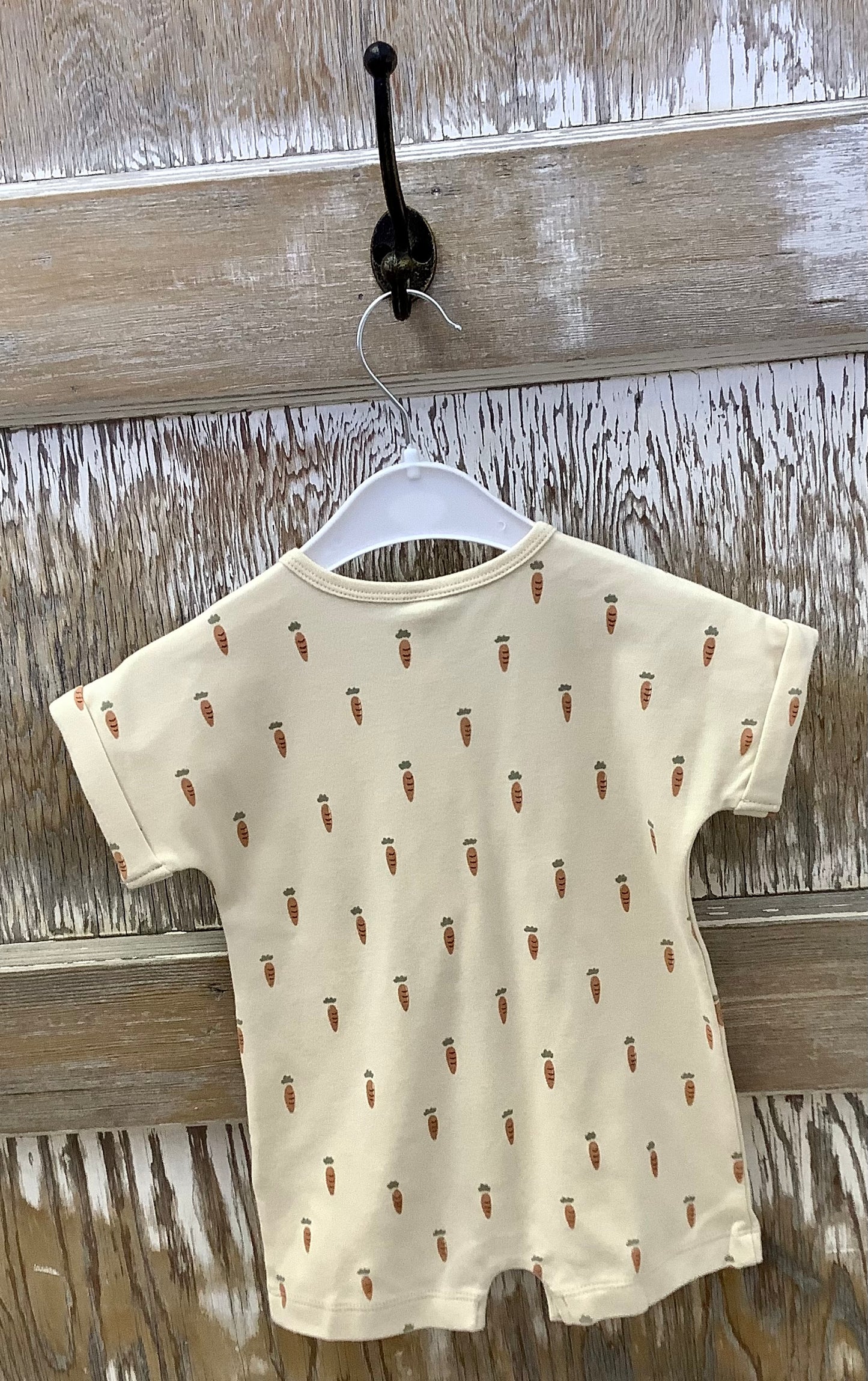 Short Sleeve Carrot One-Piece