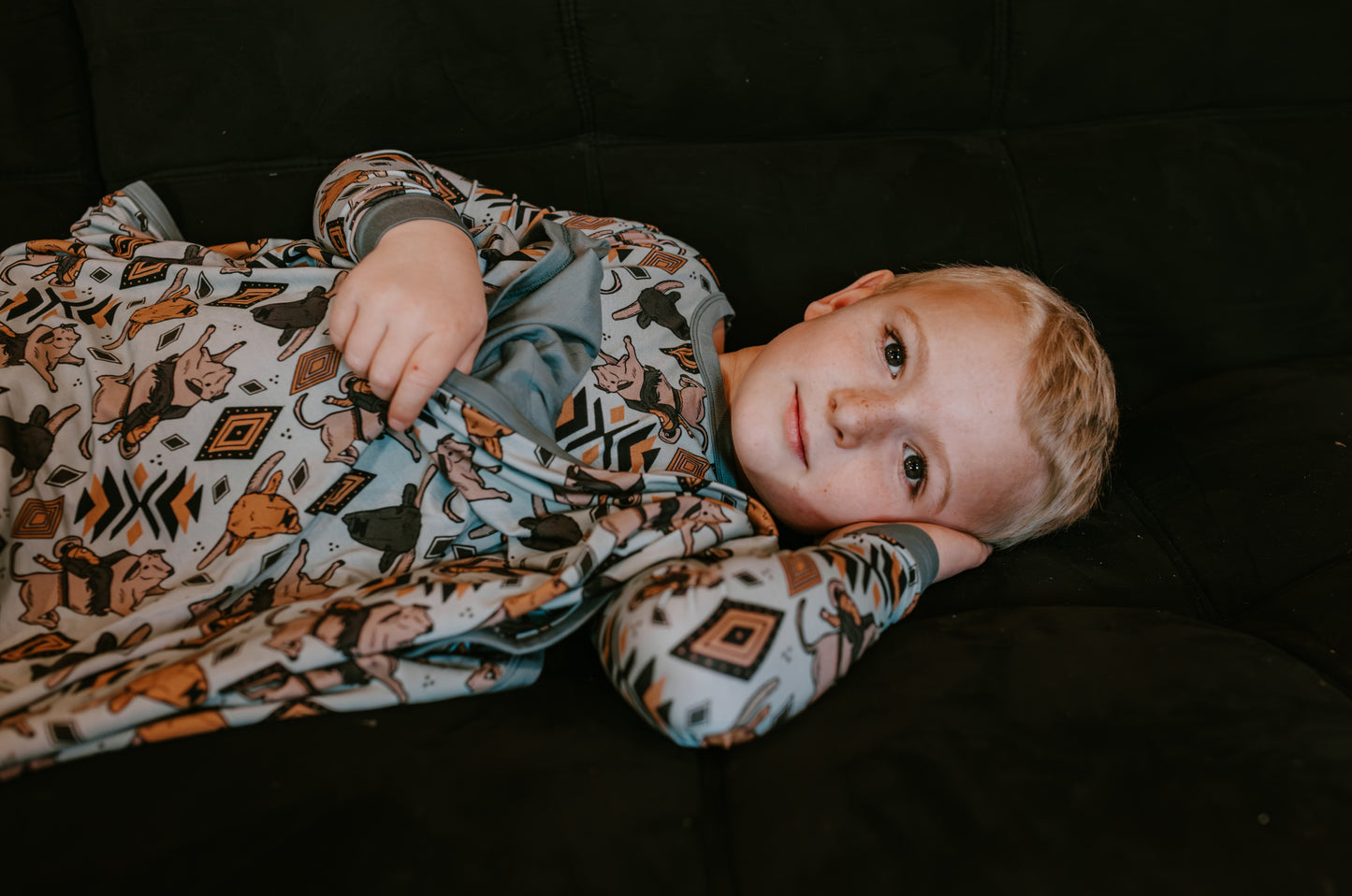 Bulls and Horns Bamboo Pajamas