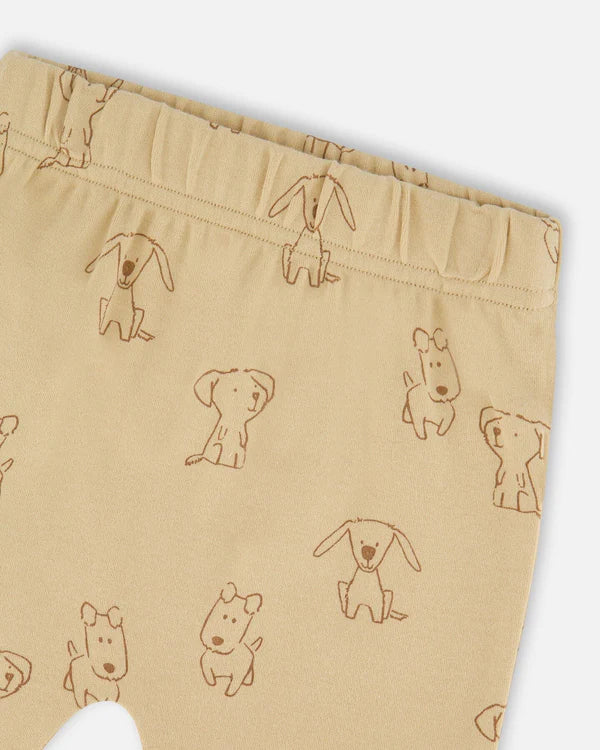 Puppy Print Baby Lounge Set