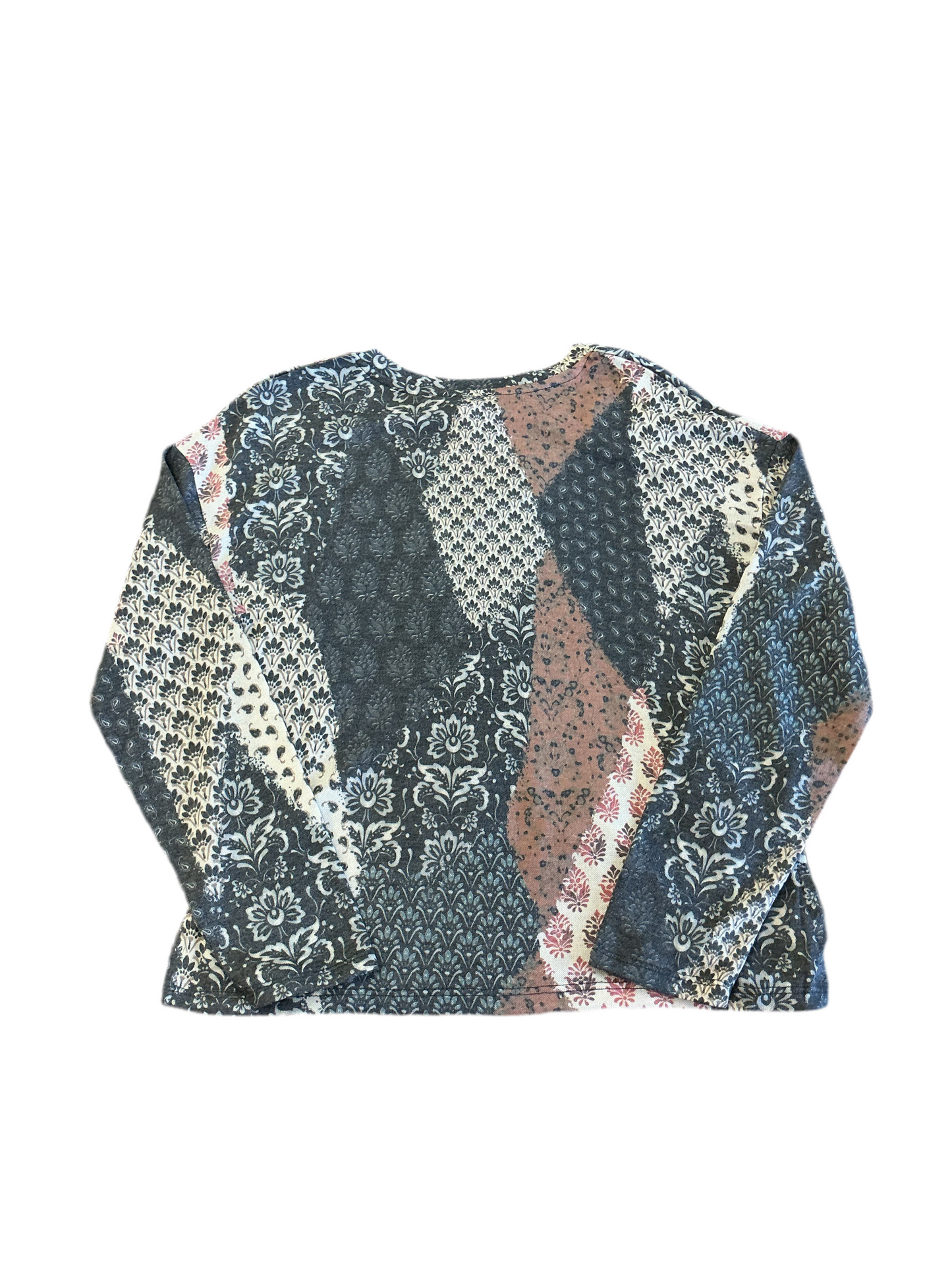 Nordic Patchwork V-neck