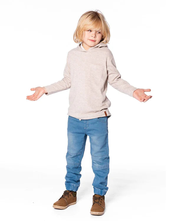 Oatmeal Hooded T-shirt