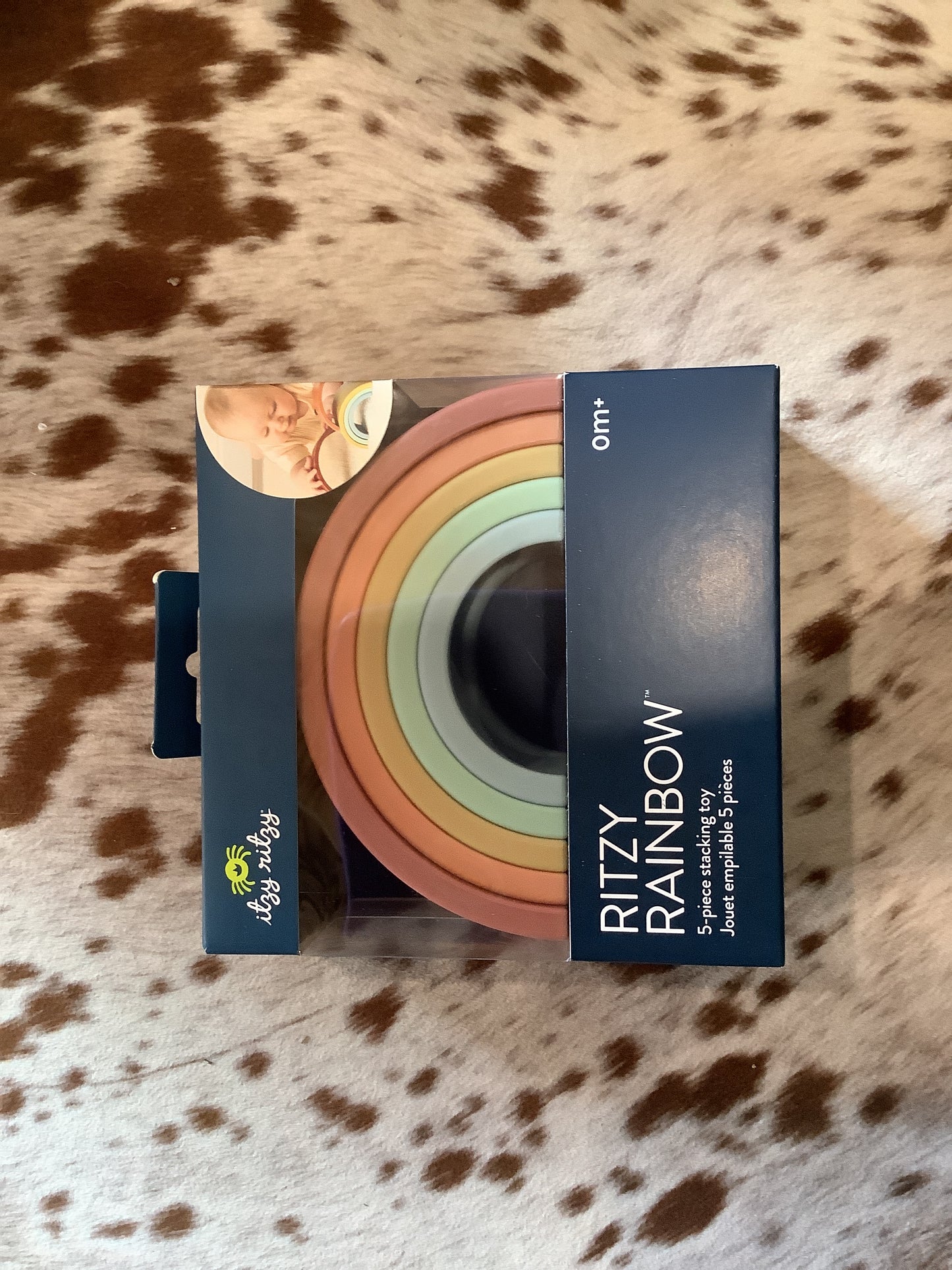 Ritzy Rainbow Teether Toy