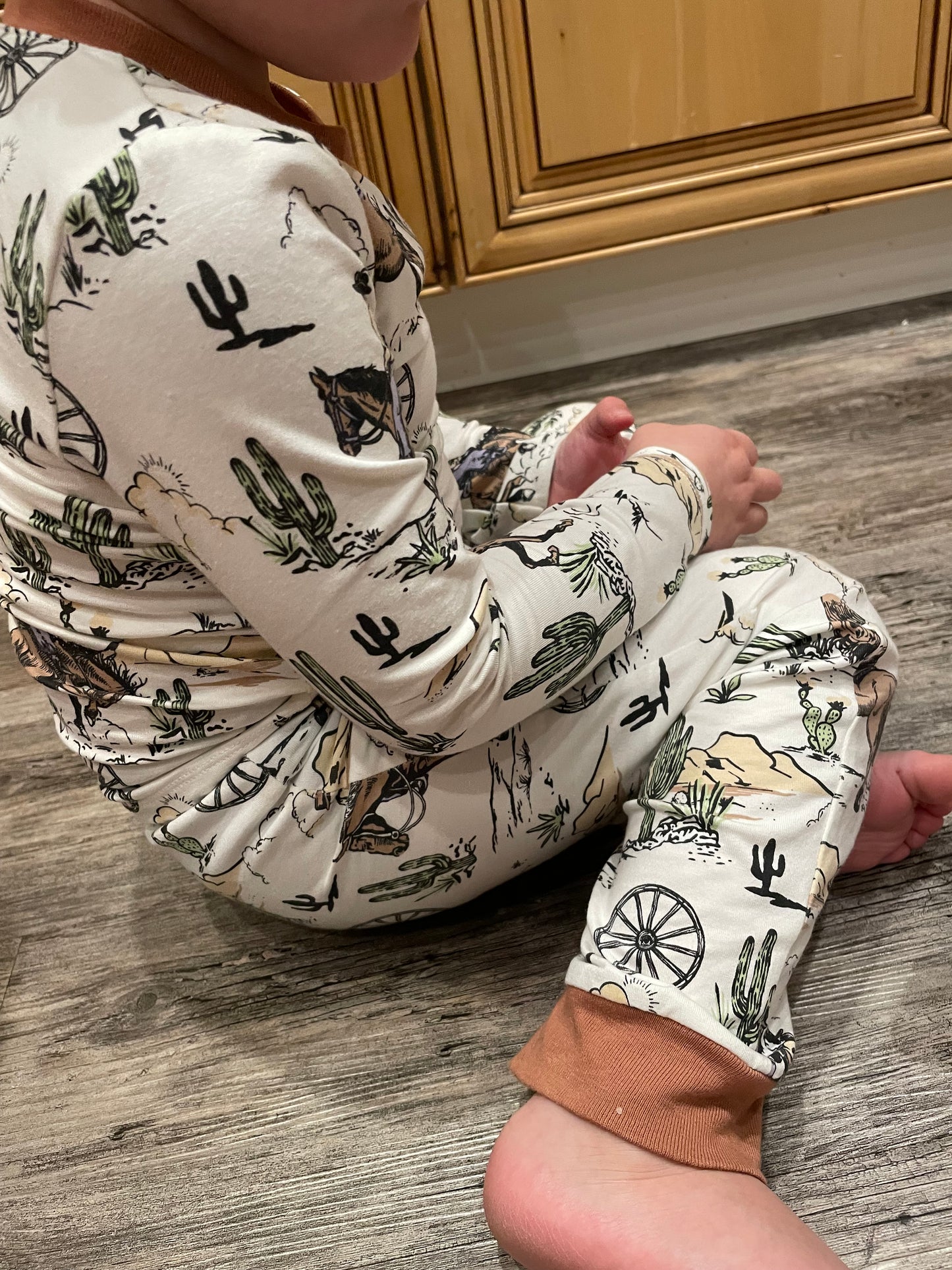 Western Sleepwear Pjs Pajamas for little cowboys and cowgirls
