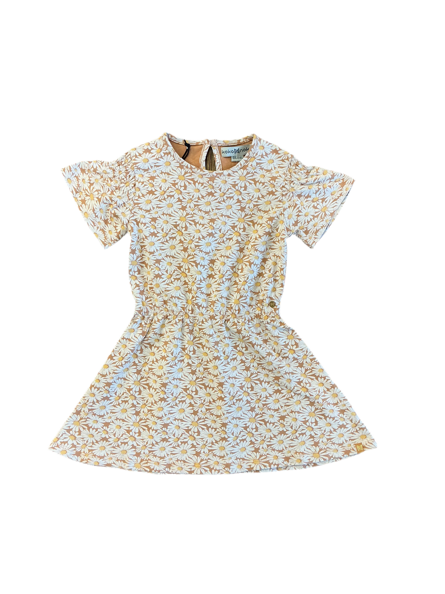 Brown Daisy Dress