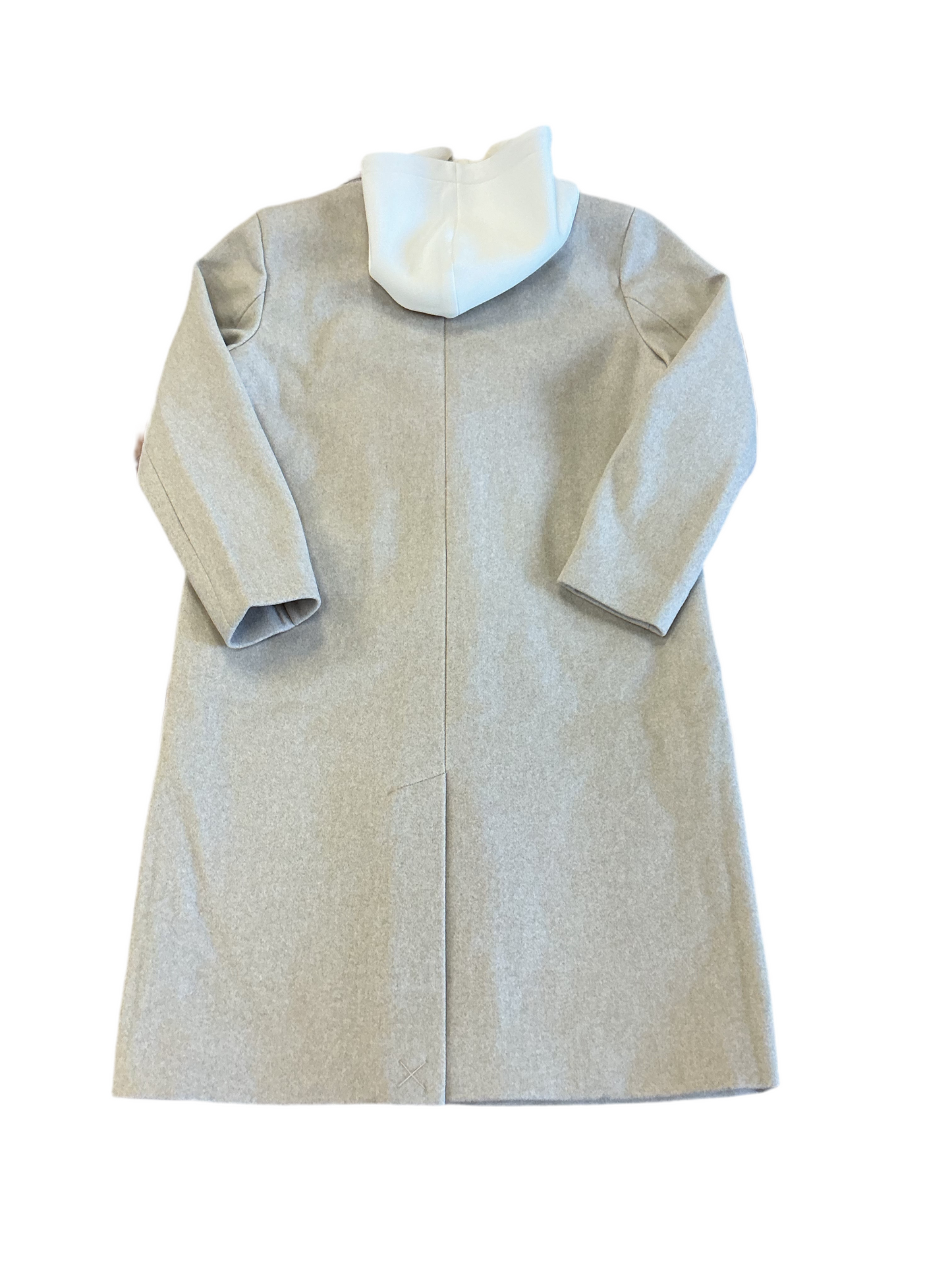 Mixed Media Felt Hoodie Jacket