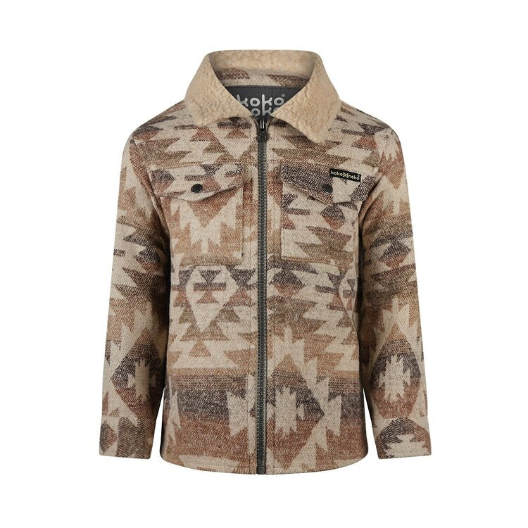 Tribal Print Shacket