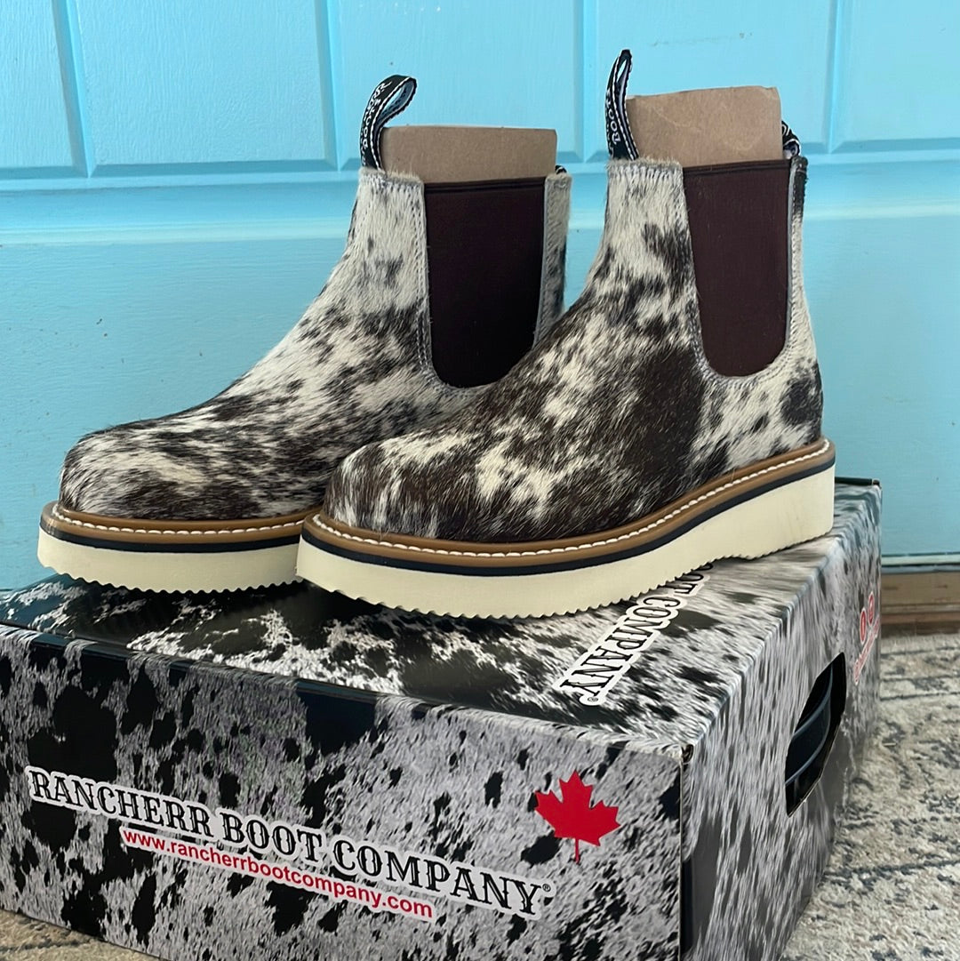 Lechera rancherr cowhide boot size 5