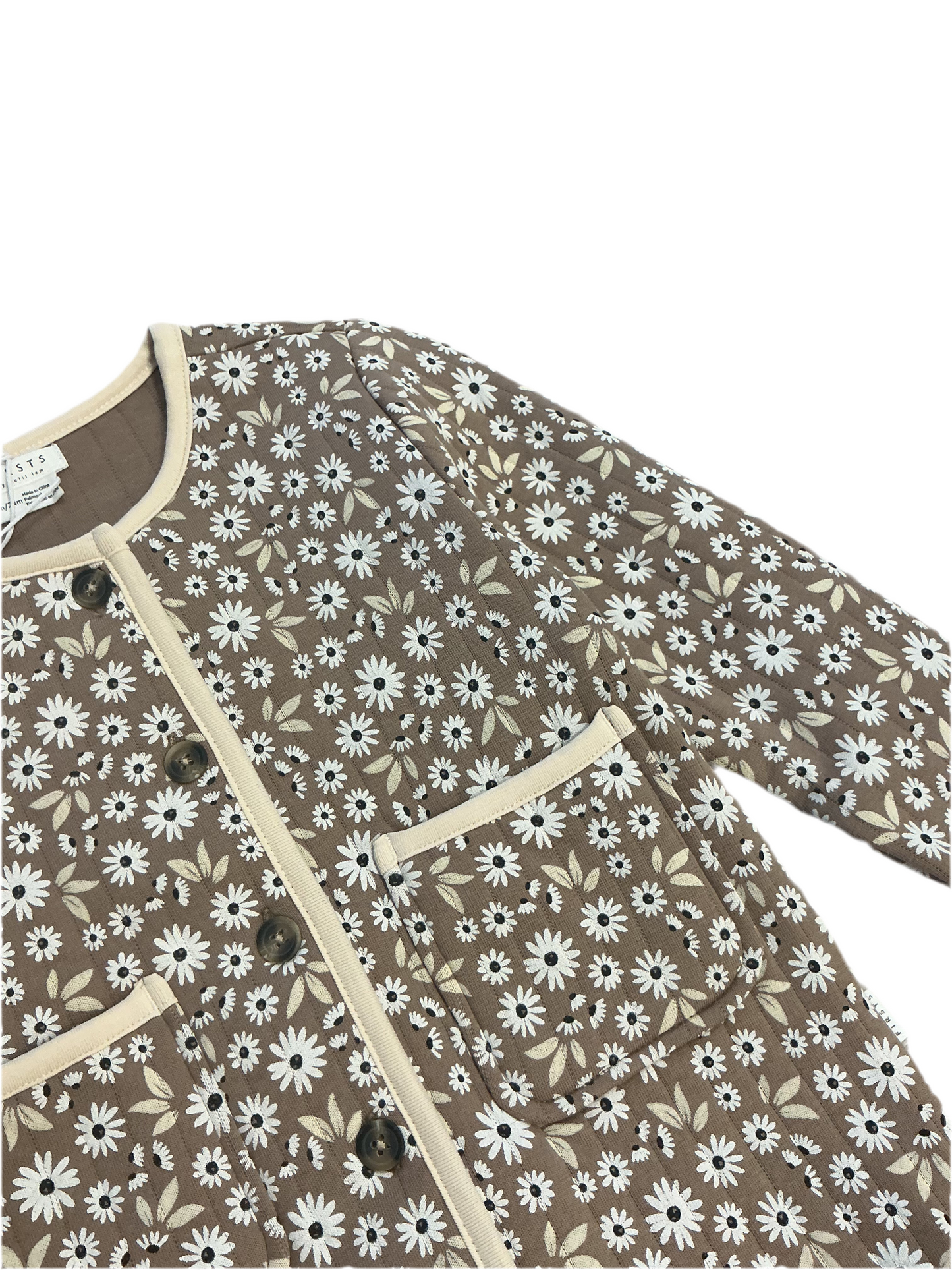 Daisy Quilted Cardigan