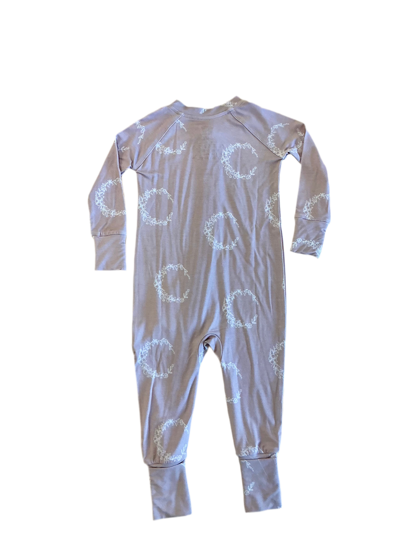 Moon fruit floral eclipse onesie