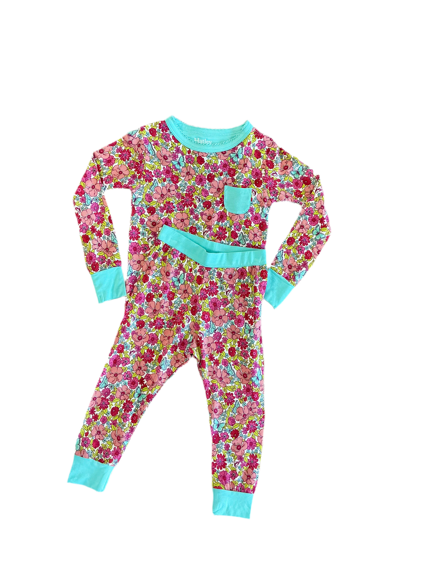 Groovy Flowers Bamboo Pajama Set