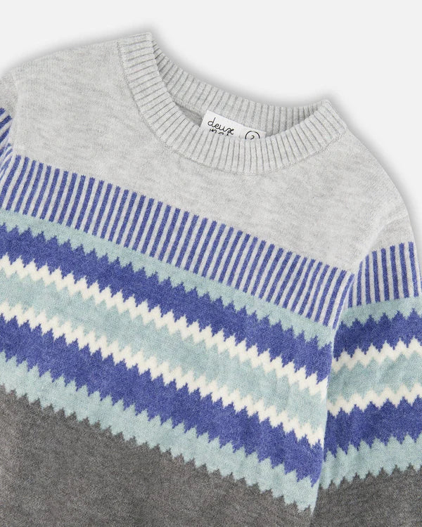 Knit Jacquard Sweater