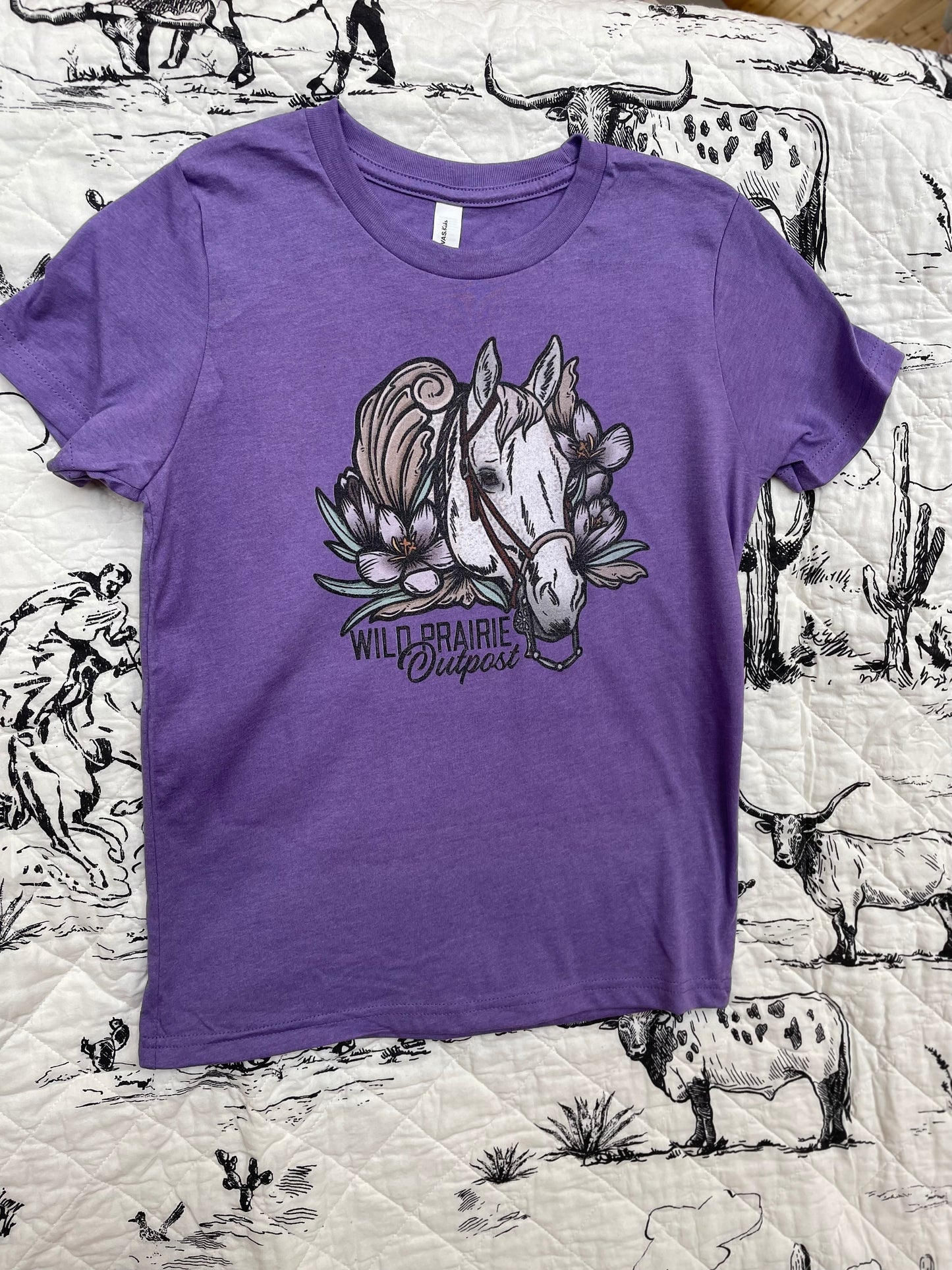 Wild Prairie logo for kids youth toddlers