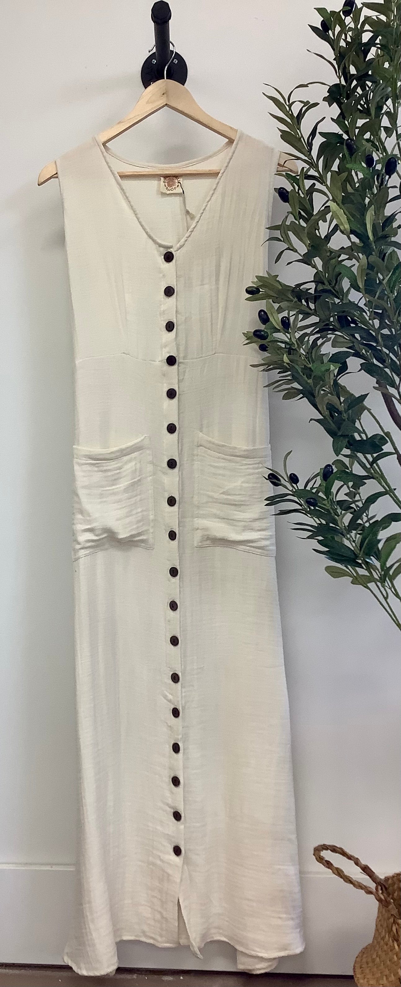 bamboo cotton dress 2-Layer Muslin Summer Dress Bamboo-Cotton Blend