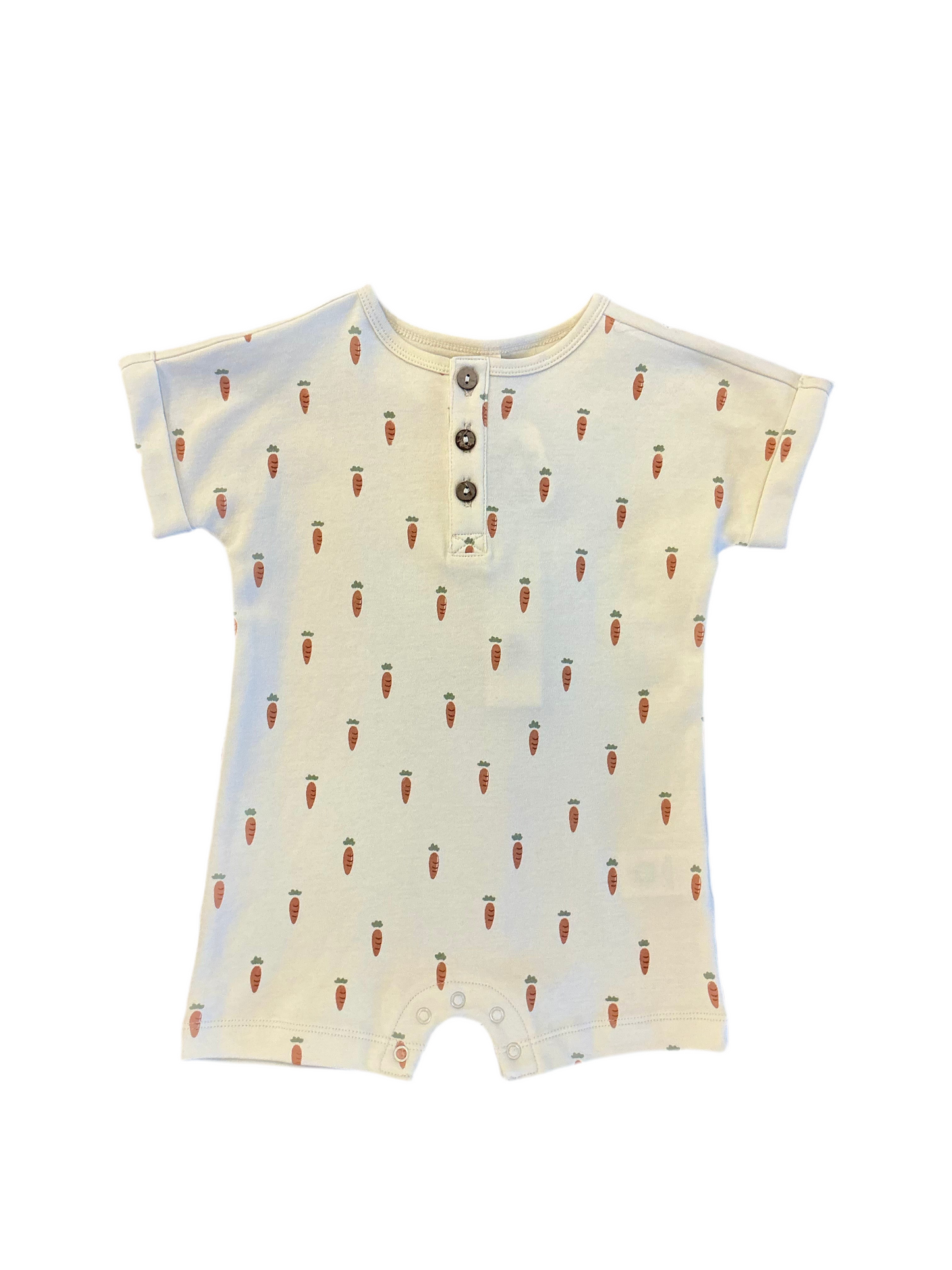 Short Sleeve Carrot One-Piece