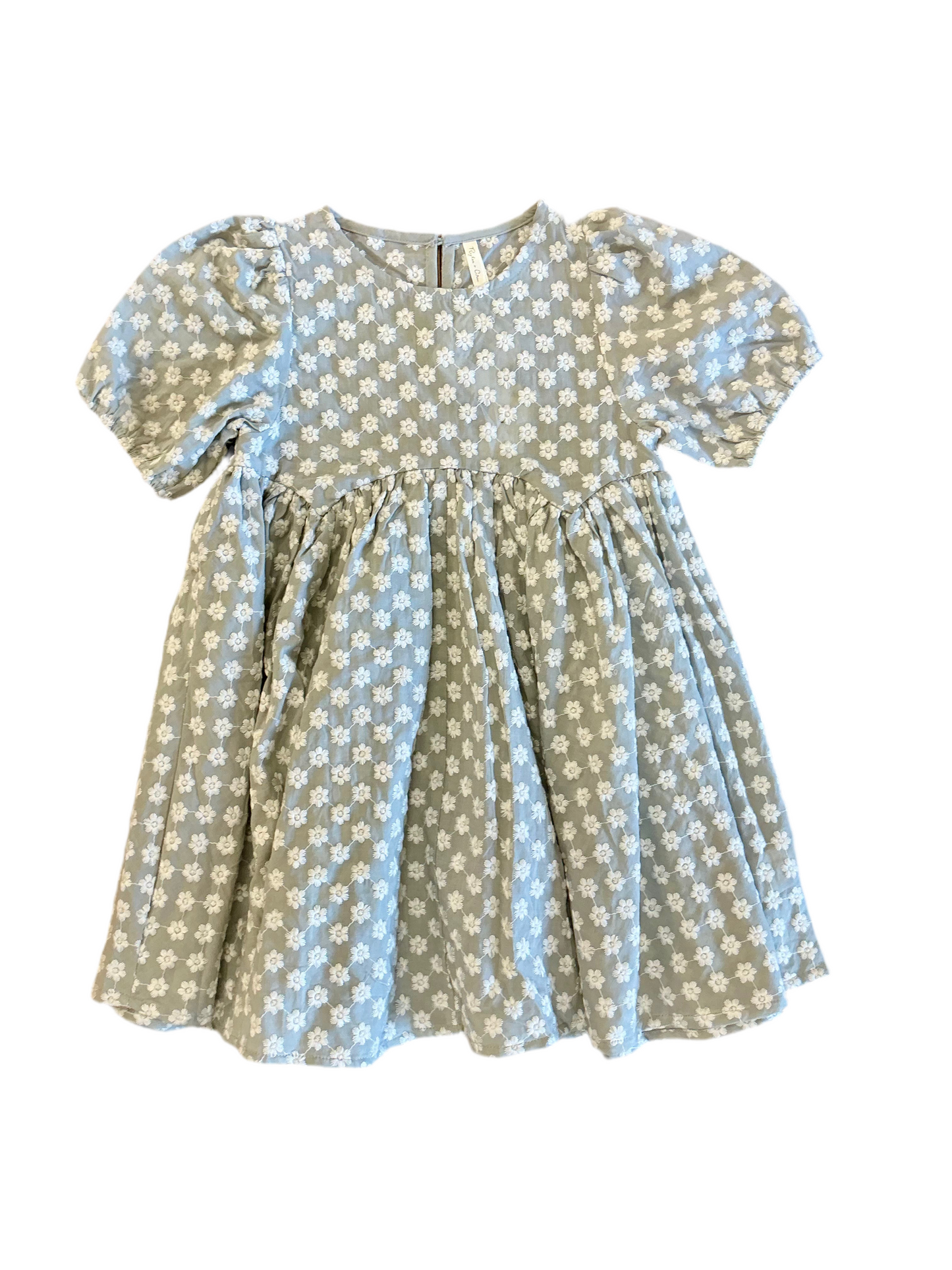 Seafoam Rose Dress