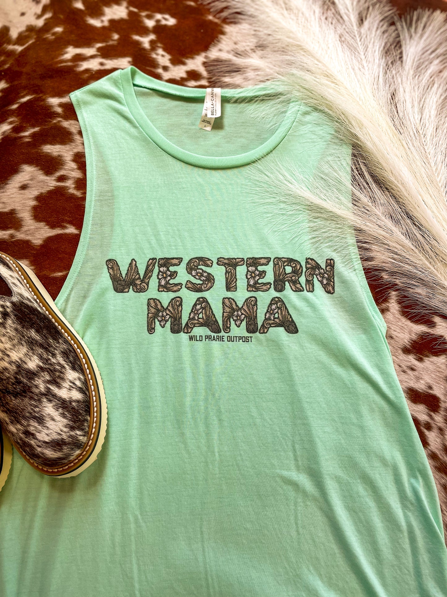 Western Mama Tank Top