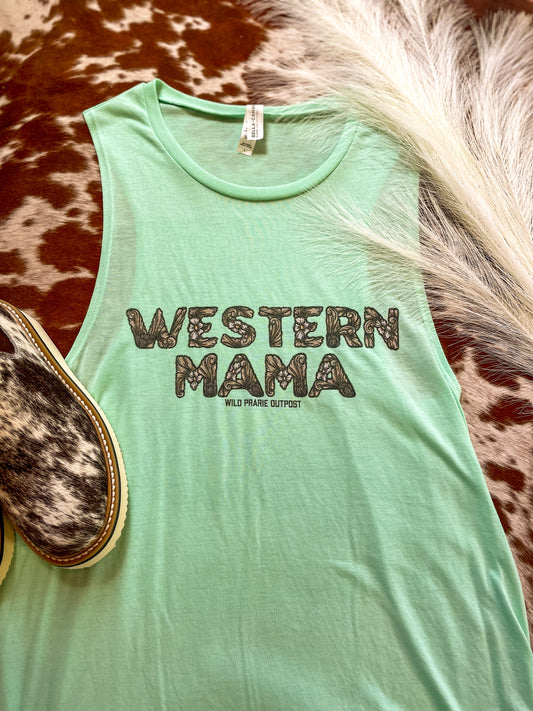 Western Mama Tank Top