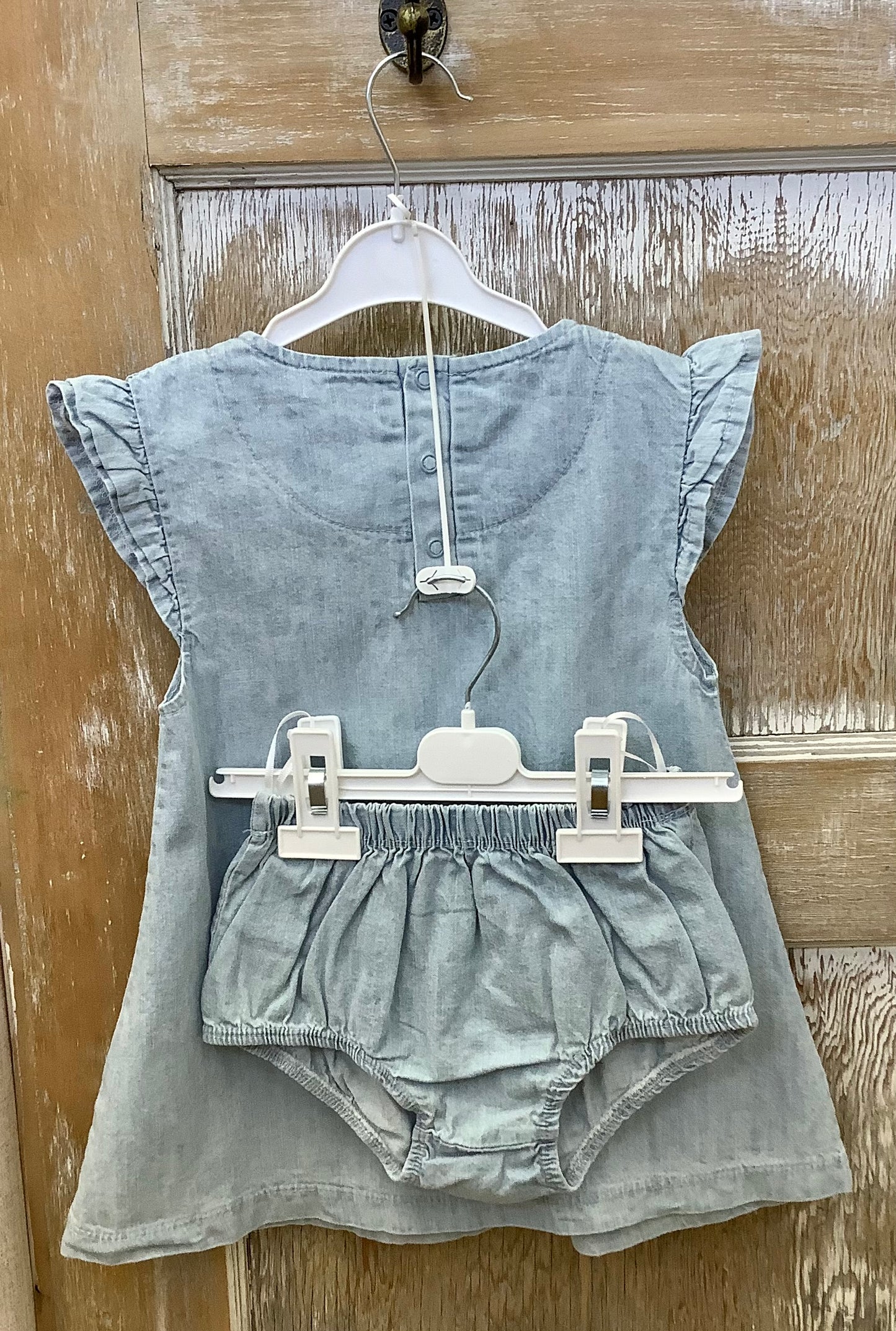 Denim 2 Piece Baby Set
