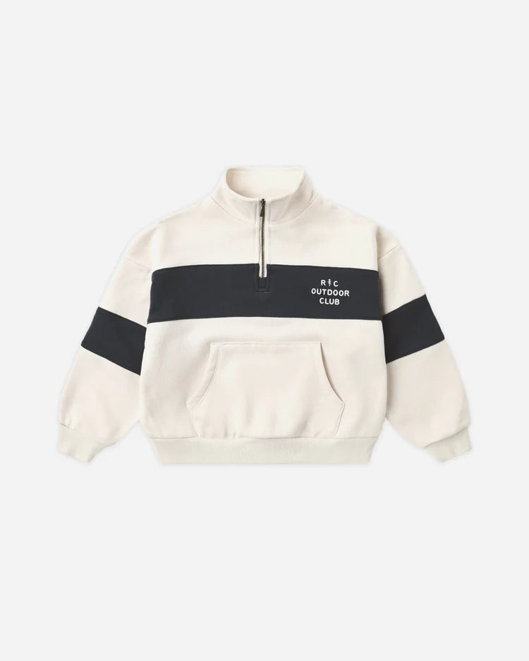 Panel Stripe Outdoor Club Half Zip