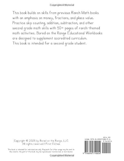 Ranch Math: Money, Fractions, & Place Value