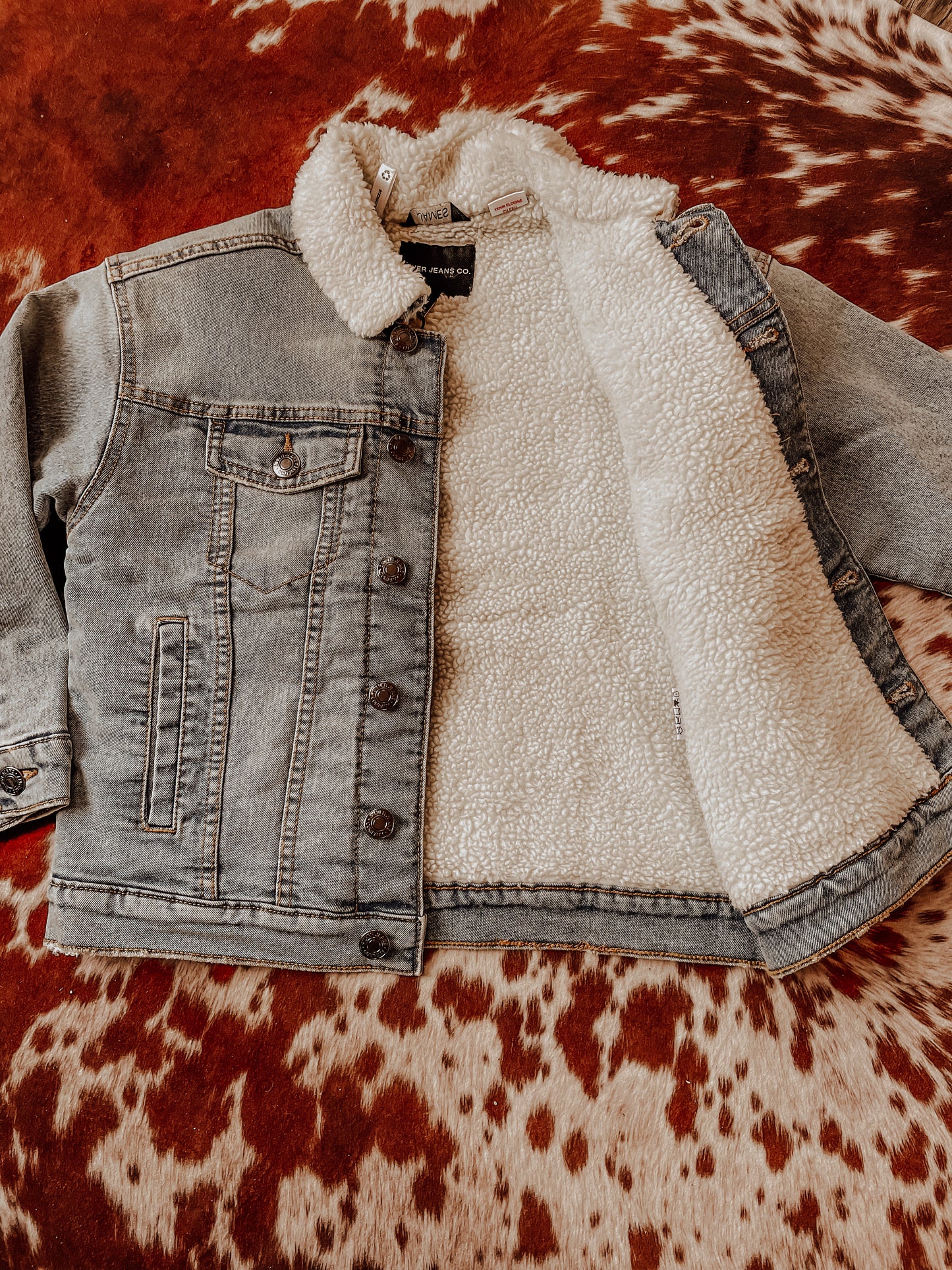 Sherpa Lined Jean Jacket