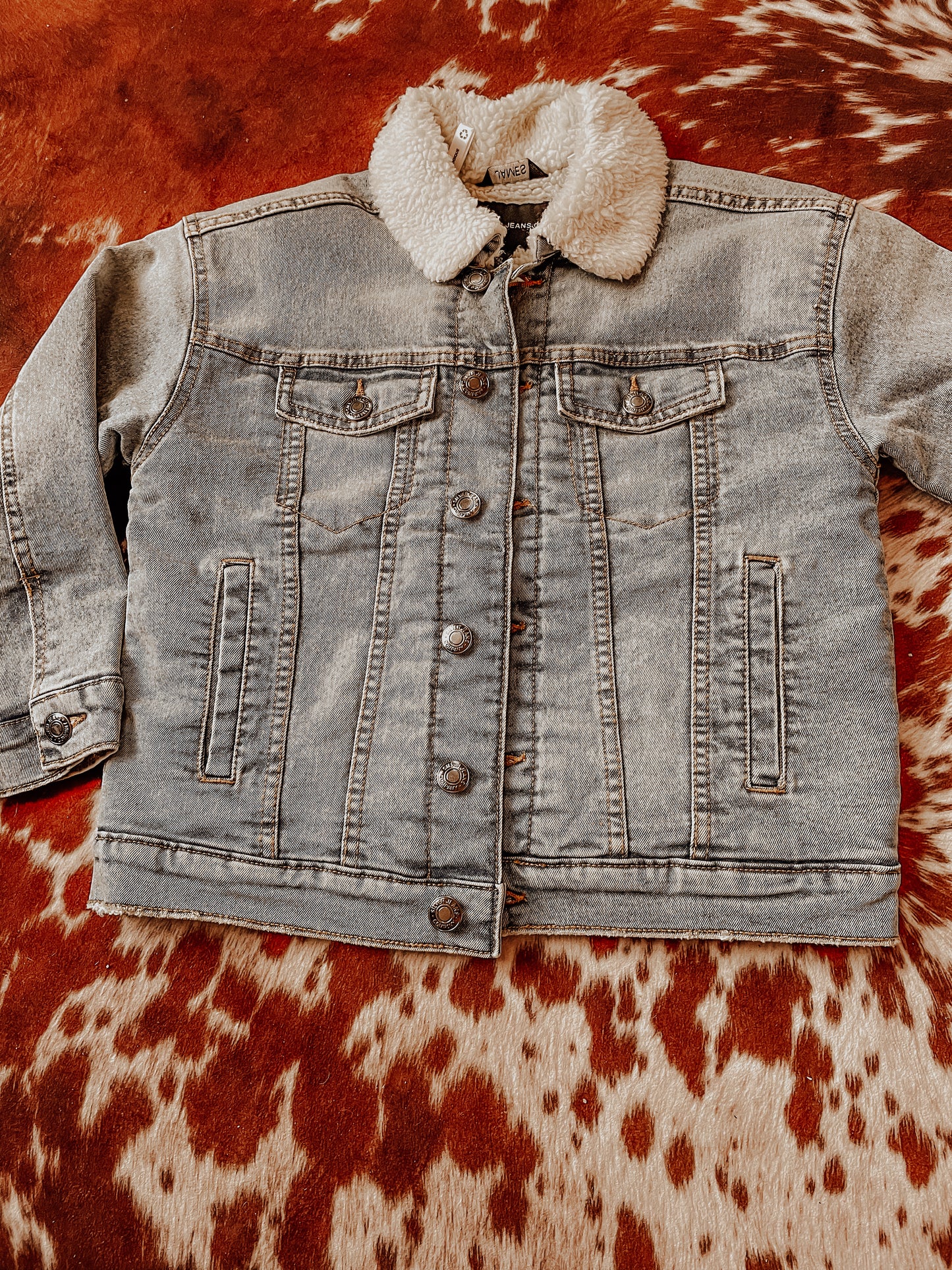 Sherpa Lined Jean Jacket