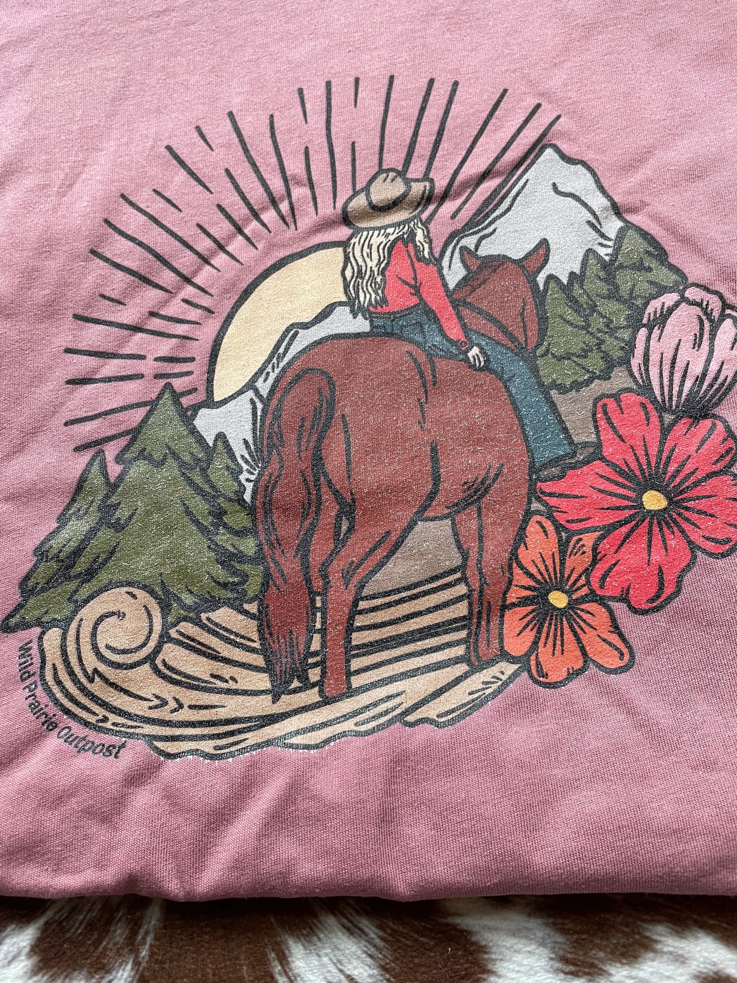 Cowgirl on the range