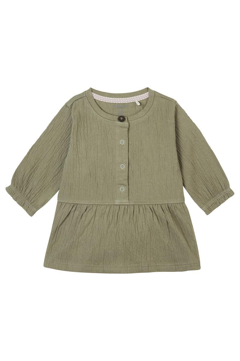 Girls Frederic Dress vetiver soft green